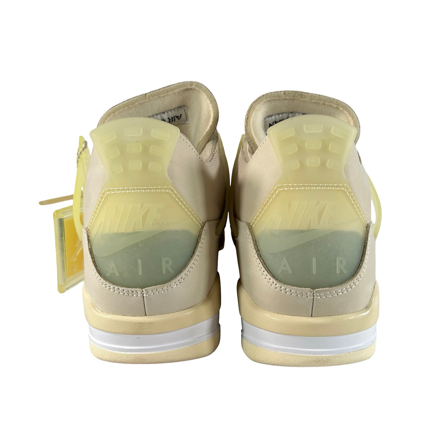 CV9388 100 Jordan 4 Off-White Sail [CONDITIONAL] - 12 W (Yellowing) (Damaged Lid)
