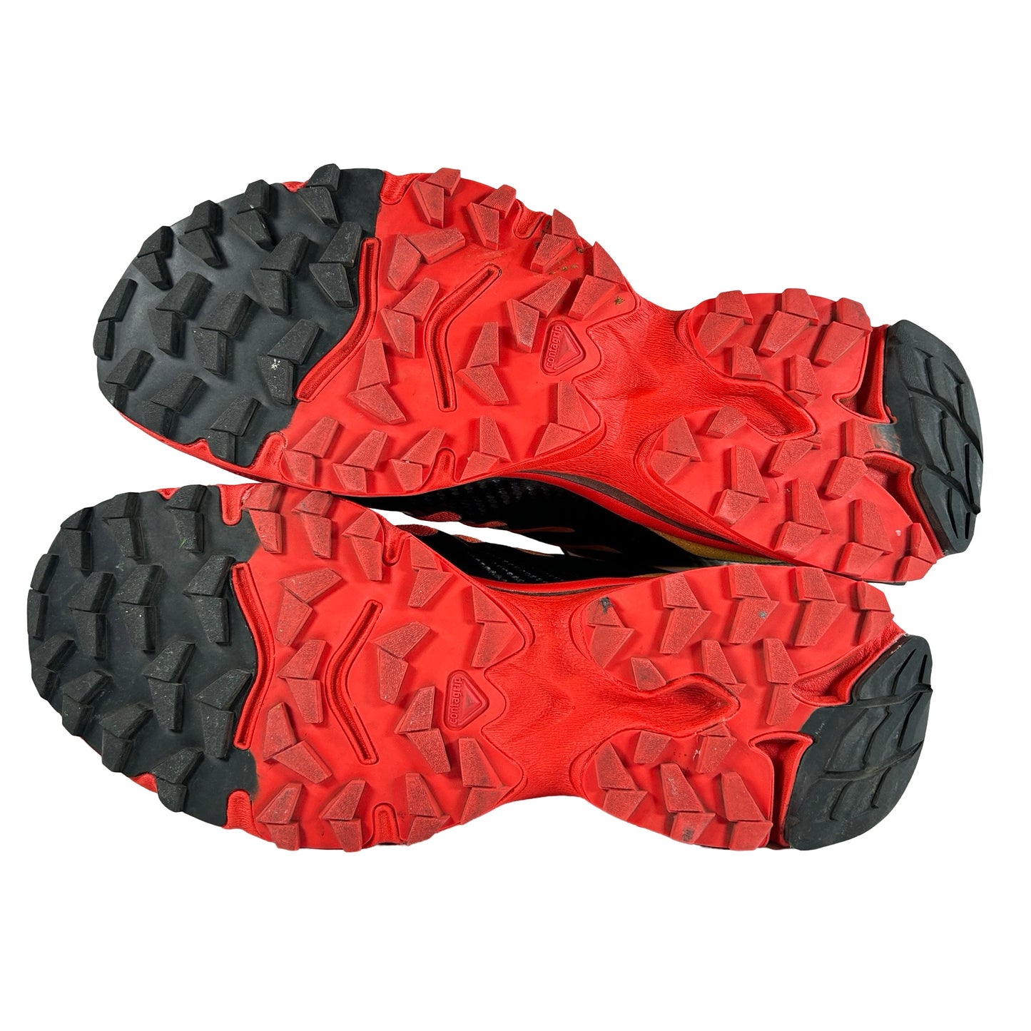 L4702420033 Salomon XT-4 OG Fiery Red Empire Yellow [USED] - 10.5 M (Used)