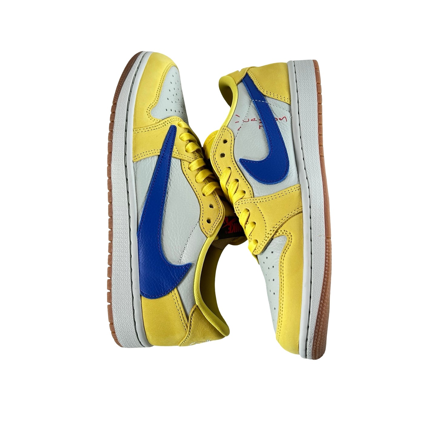 DZ4137 700 Jordan 1 Retro Low OG SP Travis Scott Canary (Women's) [USED] - 9.5 W (Used7)