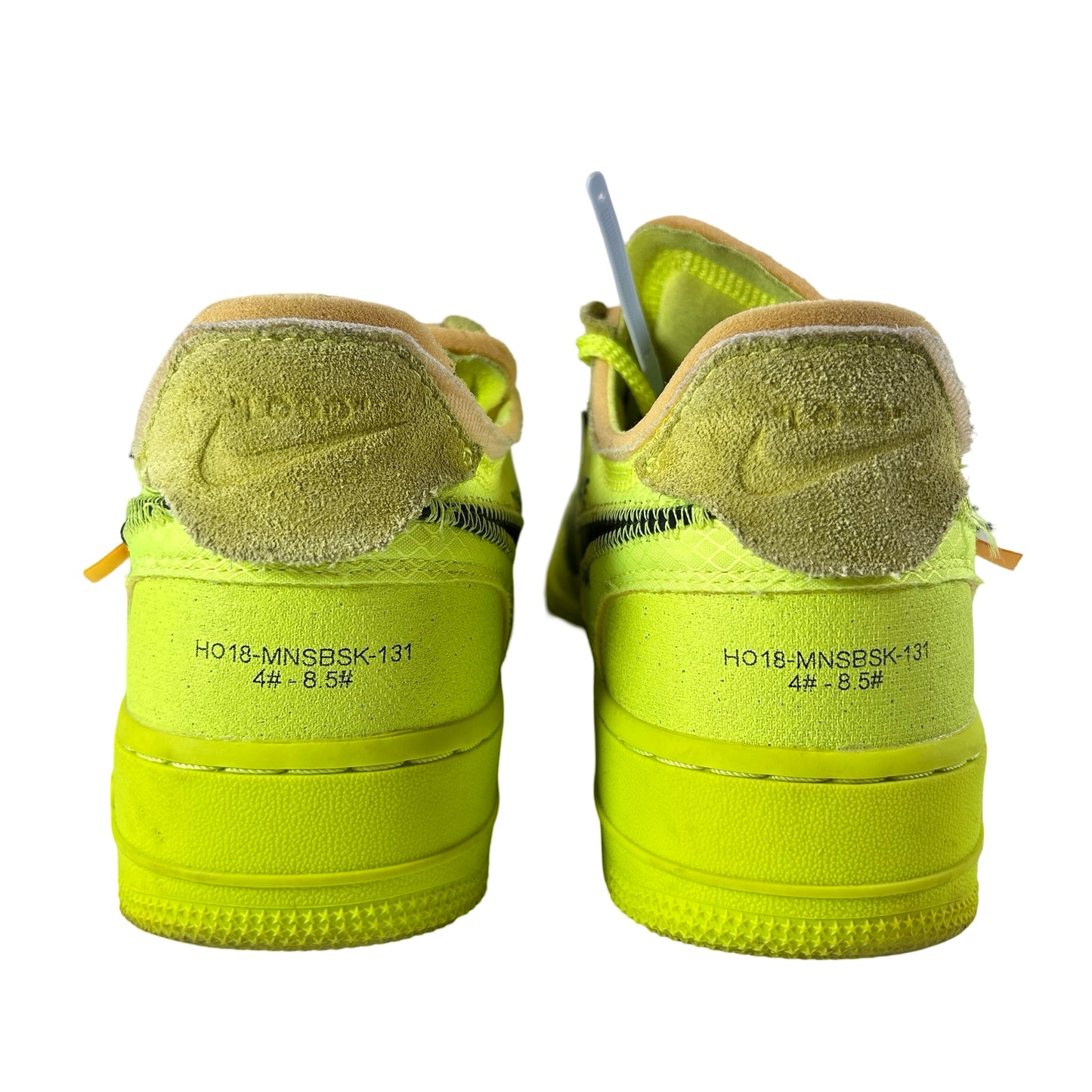AO4606 700 Nike Air Force 1 Low Off-White Volt [USED] - 7 M (Used2)