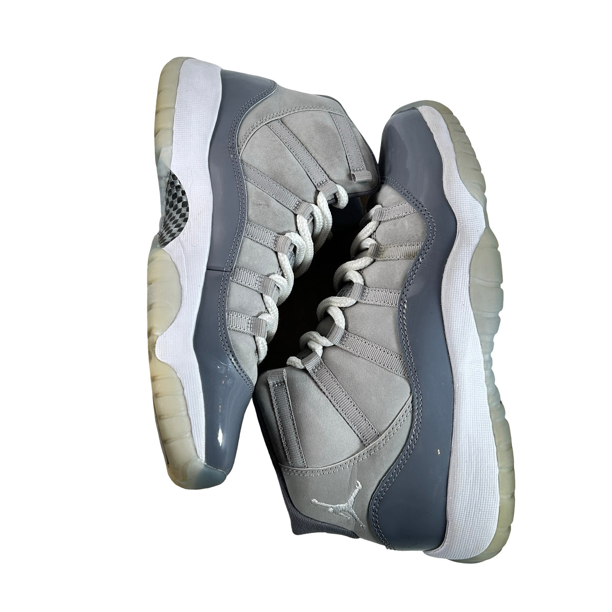378038 005 Jordan 11 Cool Grey (2021) GS [USED] - 7 Y (Used2) (No Box2)