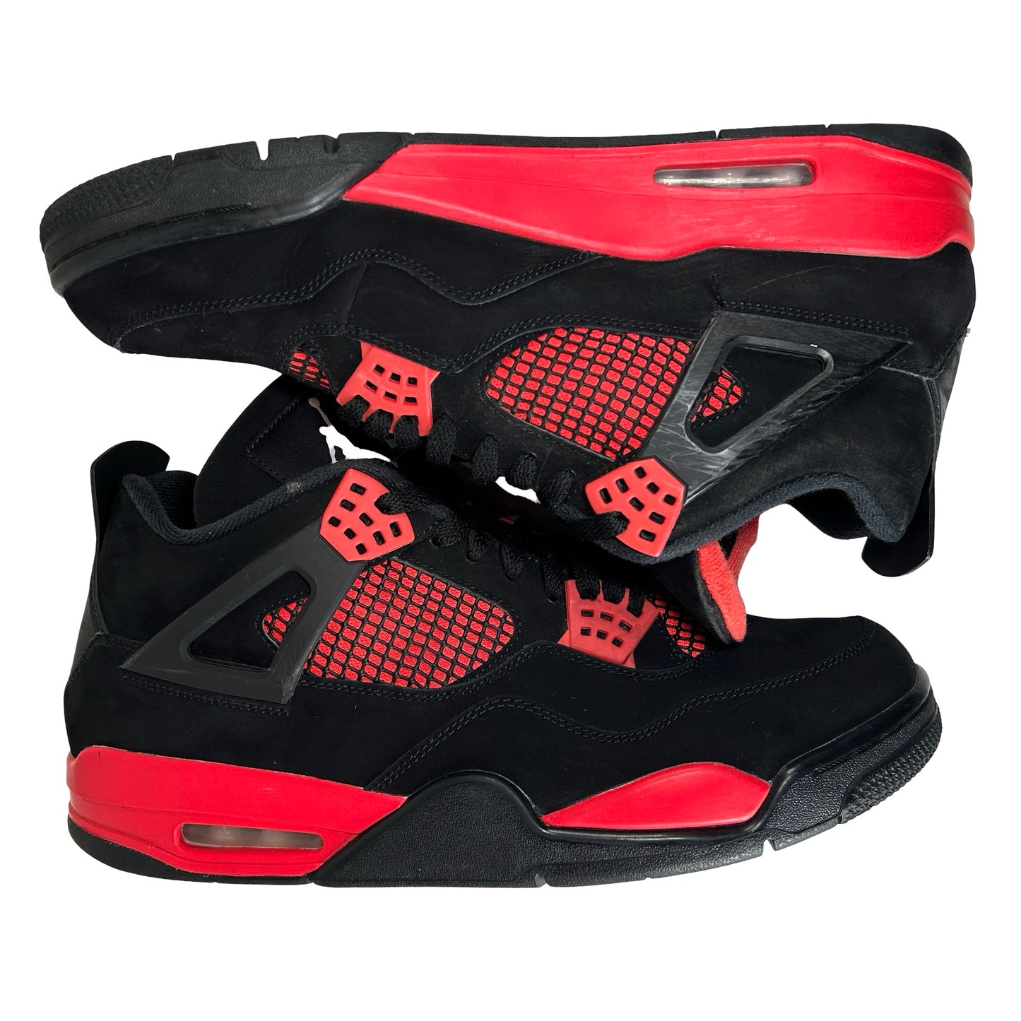 CT8527 016 Jordan 4 Retro Red Thunder [USED] - 13 M (Used2) (No Box2)