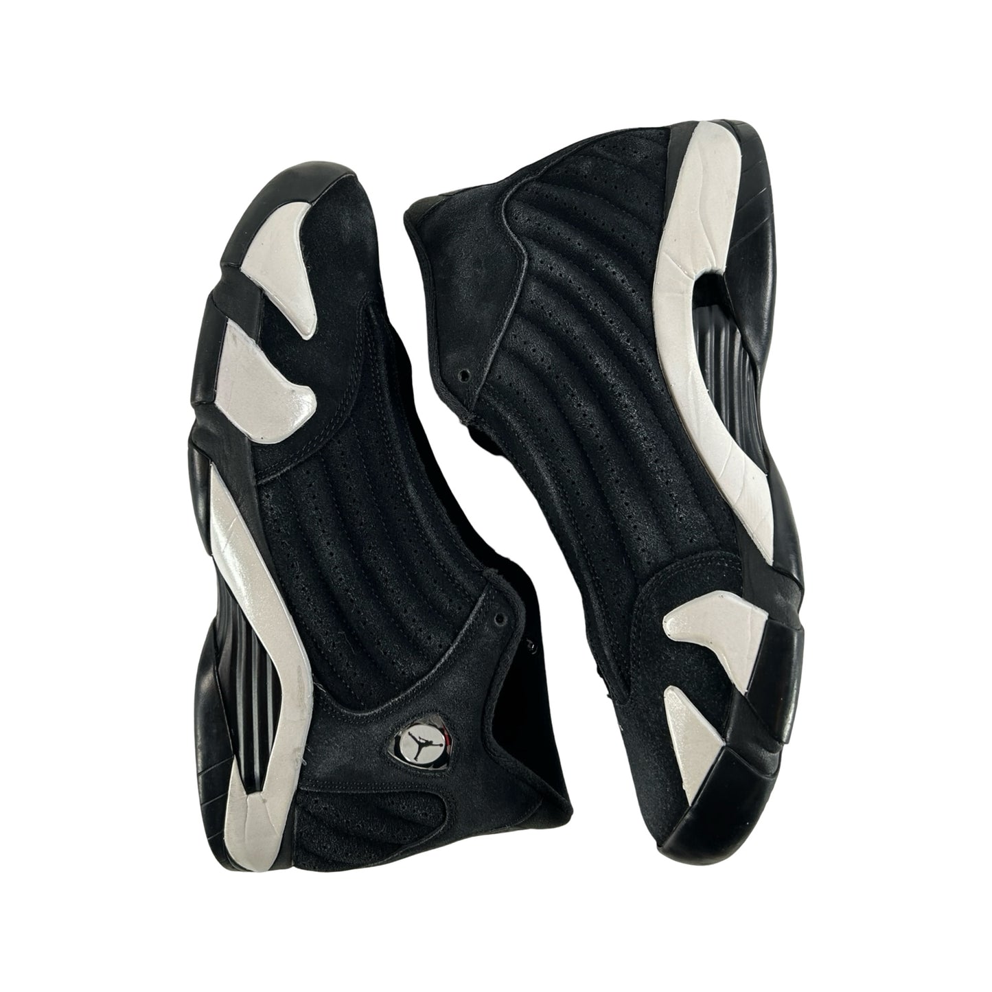 487471 016 Jordan 14 Retro Black White [USED] - 9.5 M (Used2)