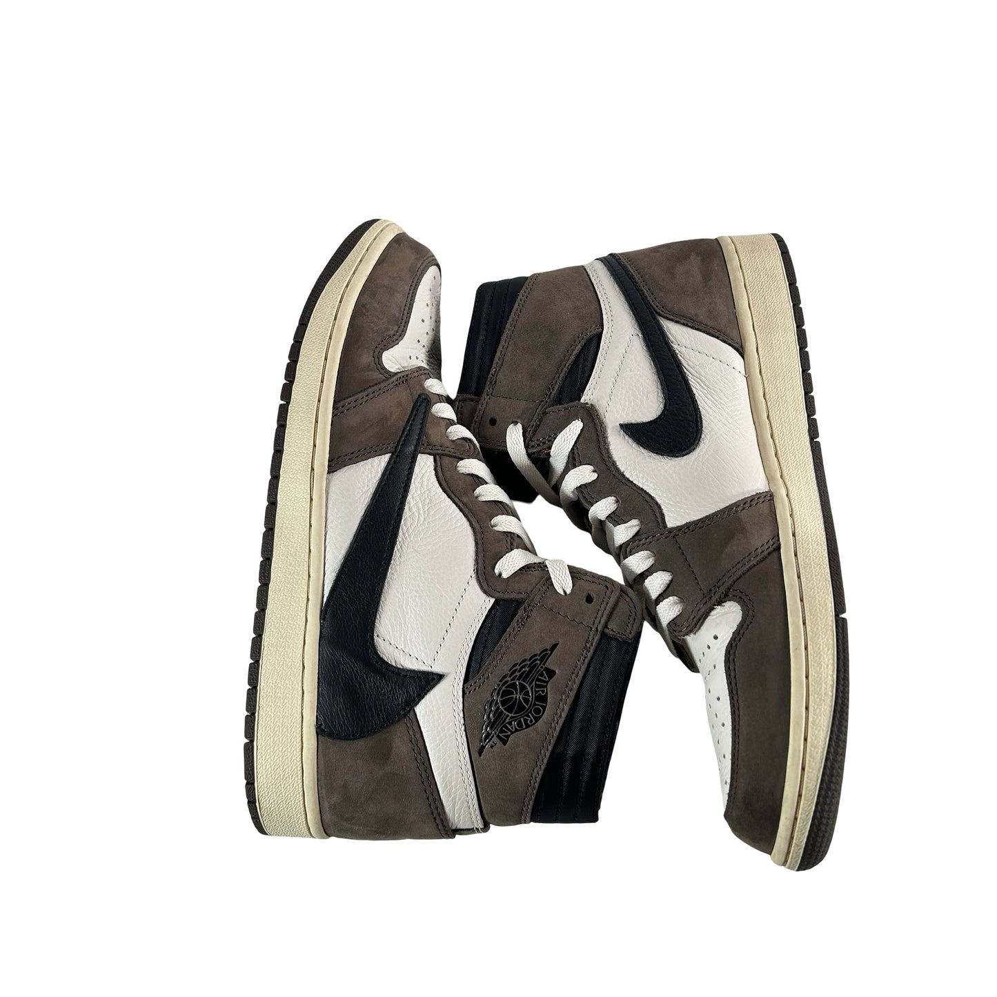 CD4487 100 Jordan 1 Retro High OG SP Travis Scott Mocha [USED] - 9.5 M (Used2)