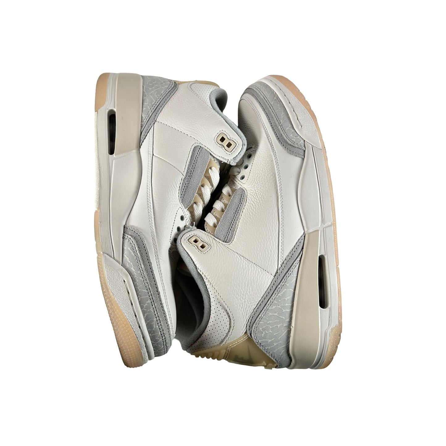 FJ9479 100 Jordan 3 Retro Craft Ivory [USED] - 9.5 M (Used3)