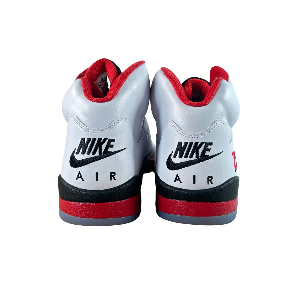 HQ7978 101 Jordan 5 Retro Fire Red Black Tongue (2025) [USED] - 13 M (Used) (No Box)