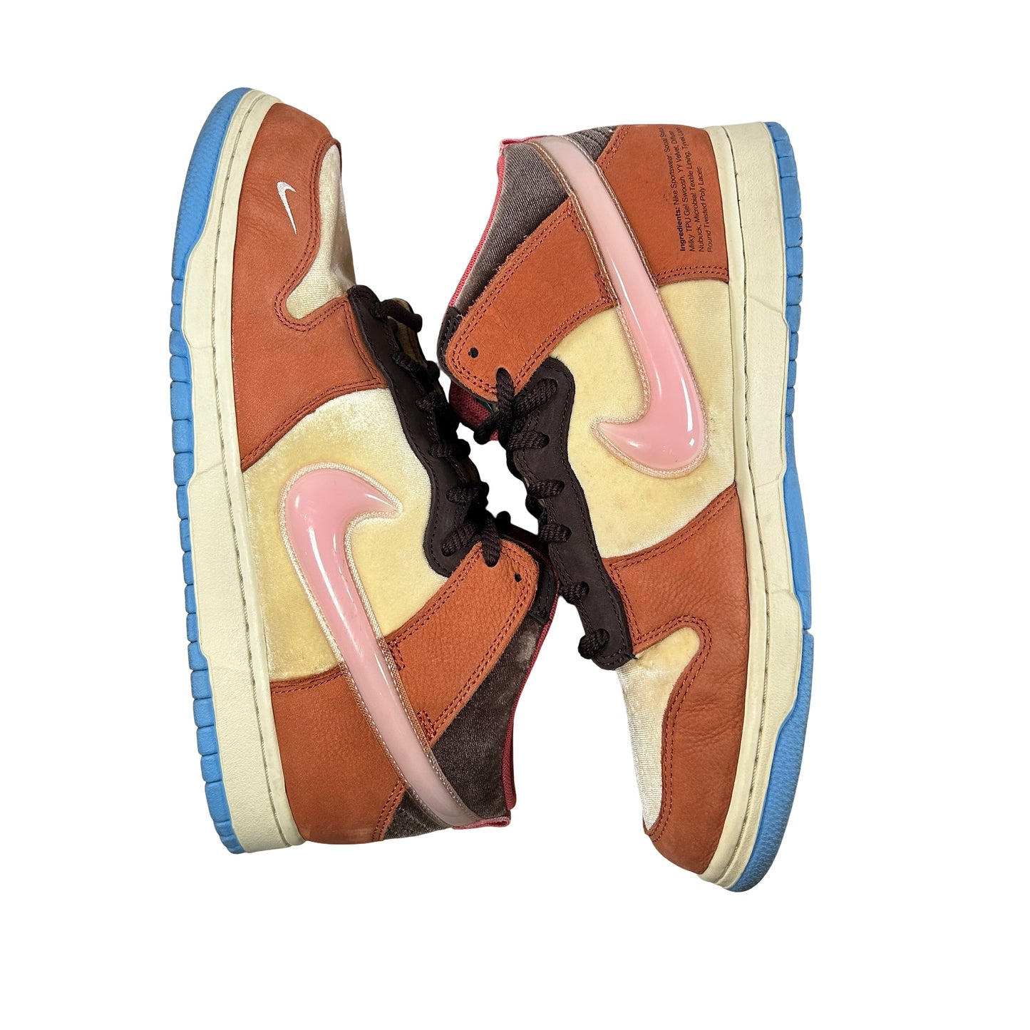 DJ1173 700 Nike Dunk Mid Social Status Free Lunch Chocolate Milk [USED] - 10 M (Used)