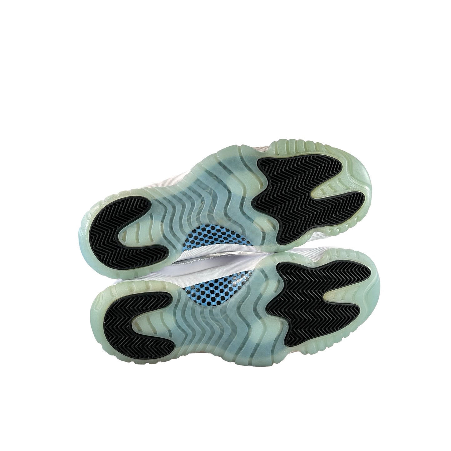 378037 117 Air Jordan 11 Retro Legend Blue (2014) - 10.5 M (Yellowing) (Glue Mark)