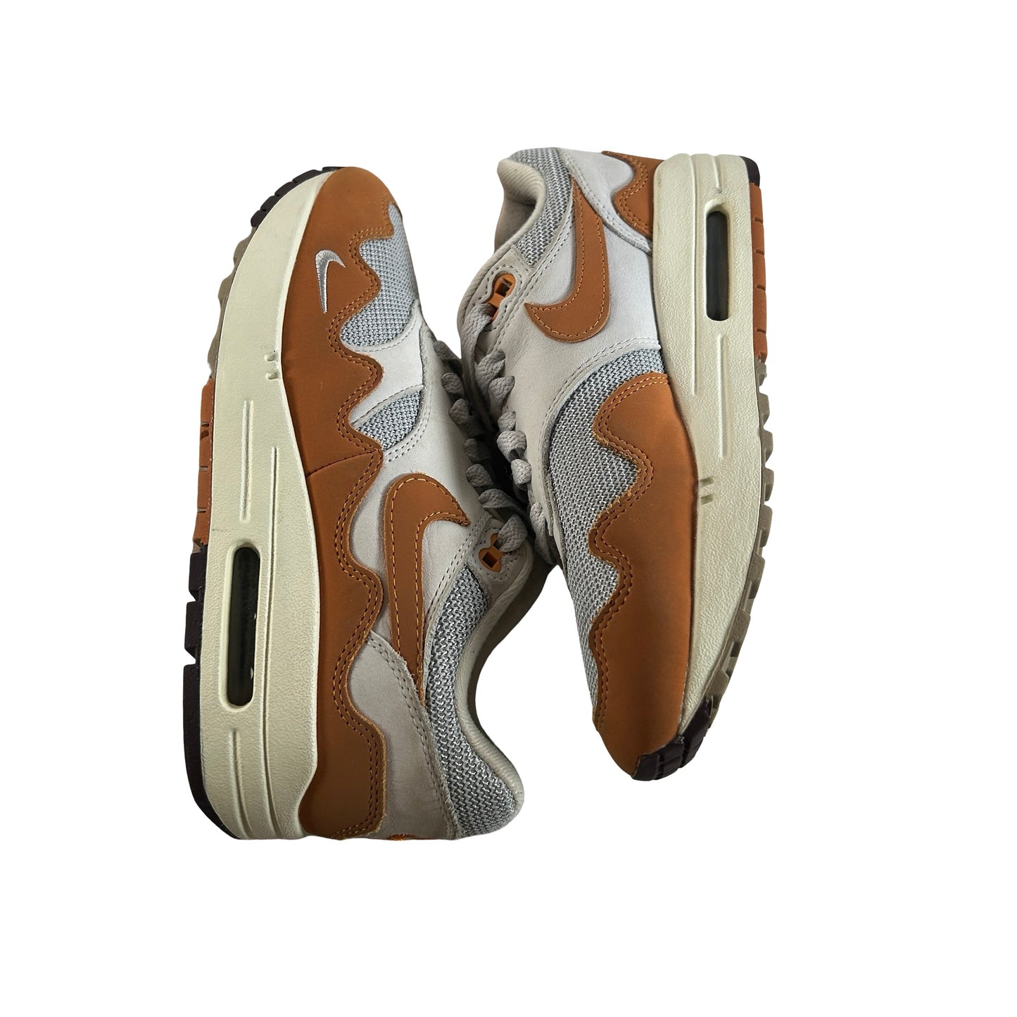 DH1348 001 Nike Air Max 1 Patta Waves Monarch [USED] - 4 M (Used)