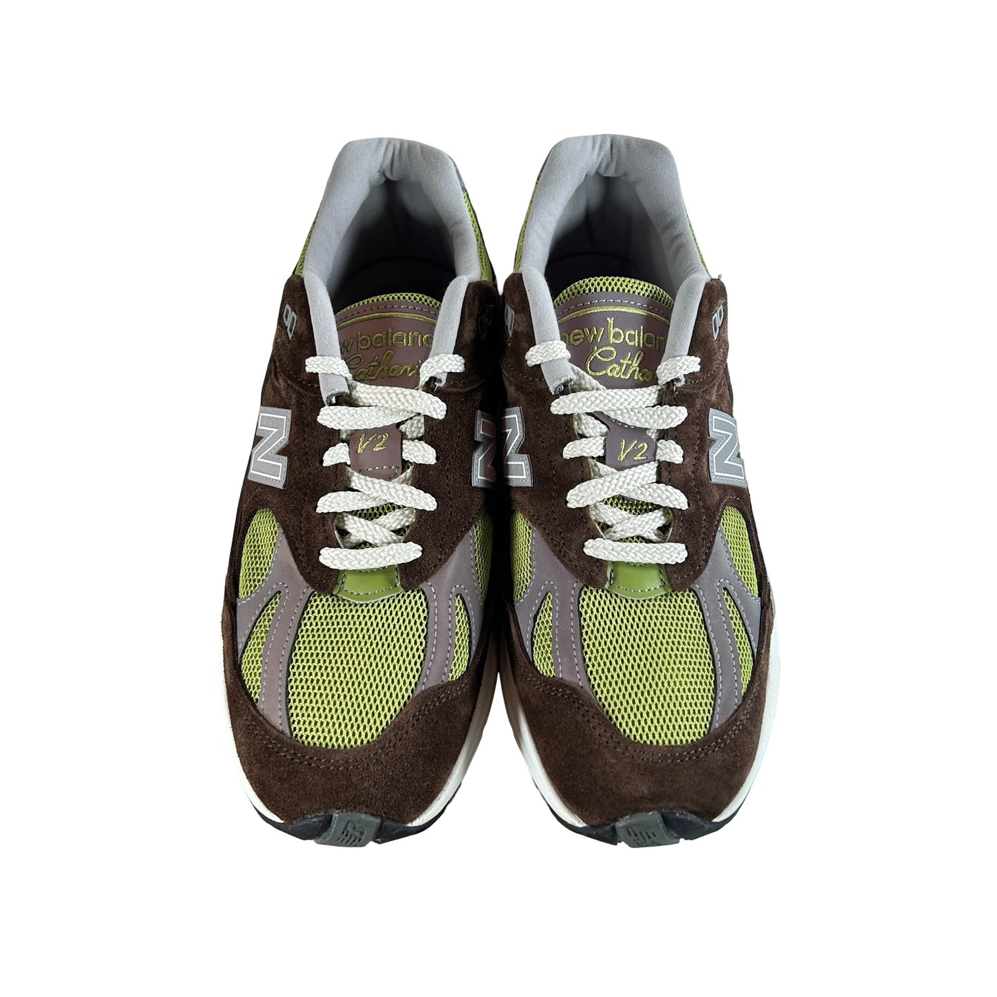 U991CK2 New Balance 991v2 MiUK Daniëlle Cathari x Kith Reverse Matcha [USED] - 9.5 M (Used)