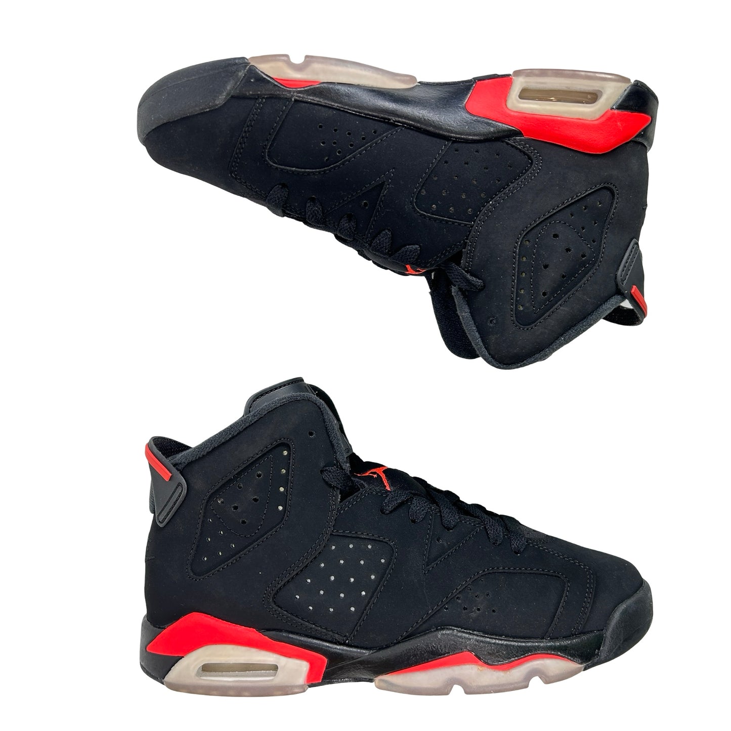 384665 060 Jordan 6 Black Infrared 2019 (GS) - 5.5 Y (Used)