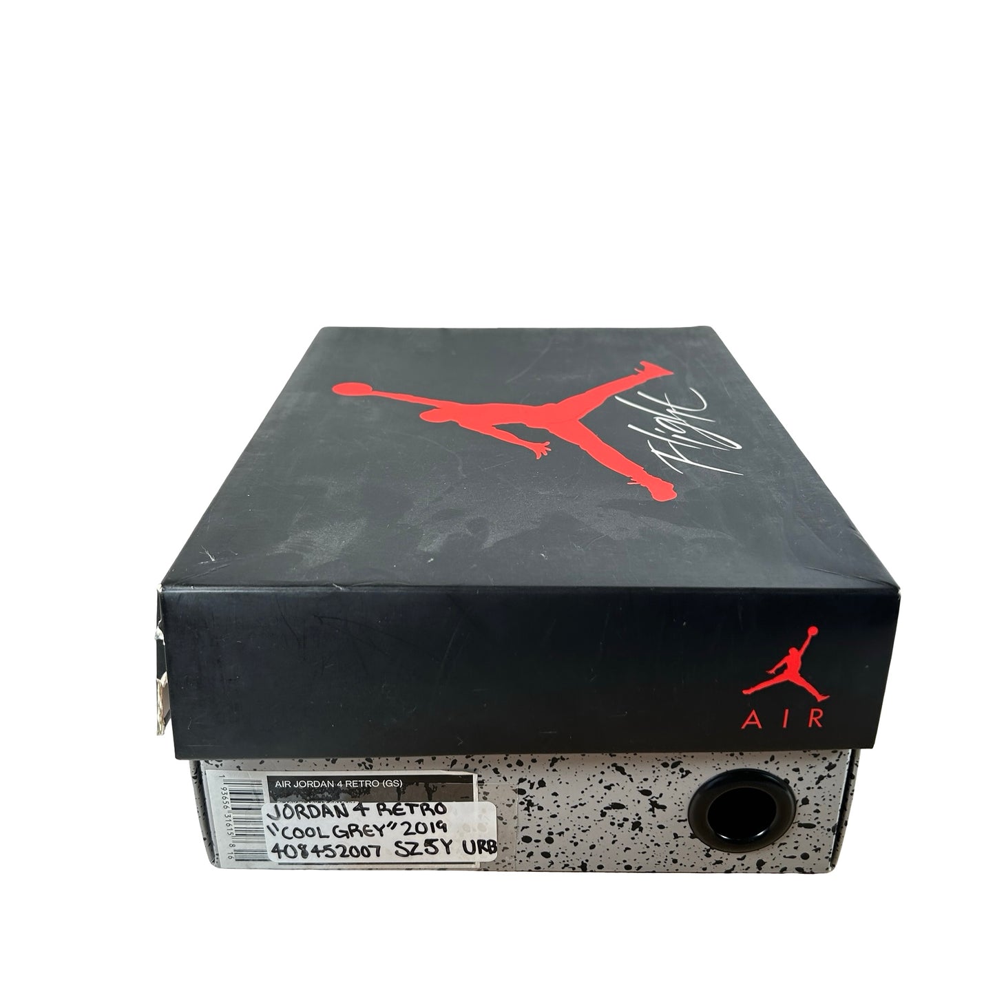 408452 007 Jordan 4 Retro Cool Grey (2019) (GS) [USED] - 5 Y (Used) (Replace Box)