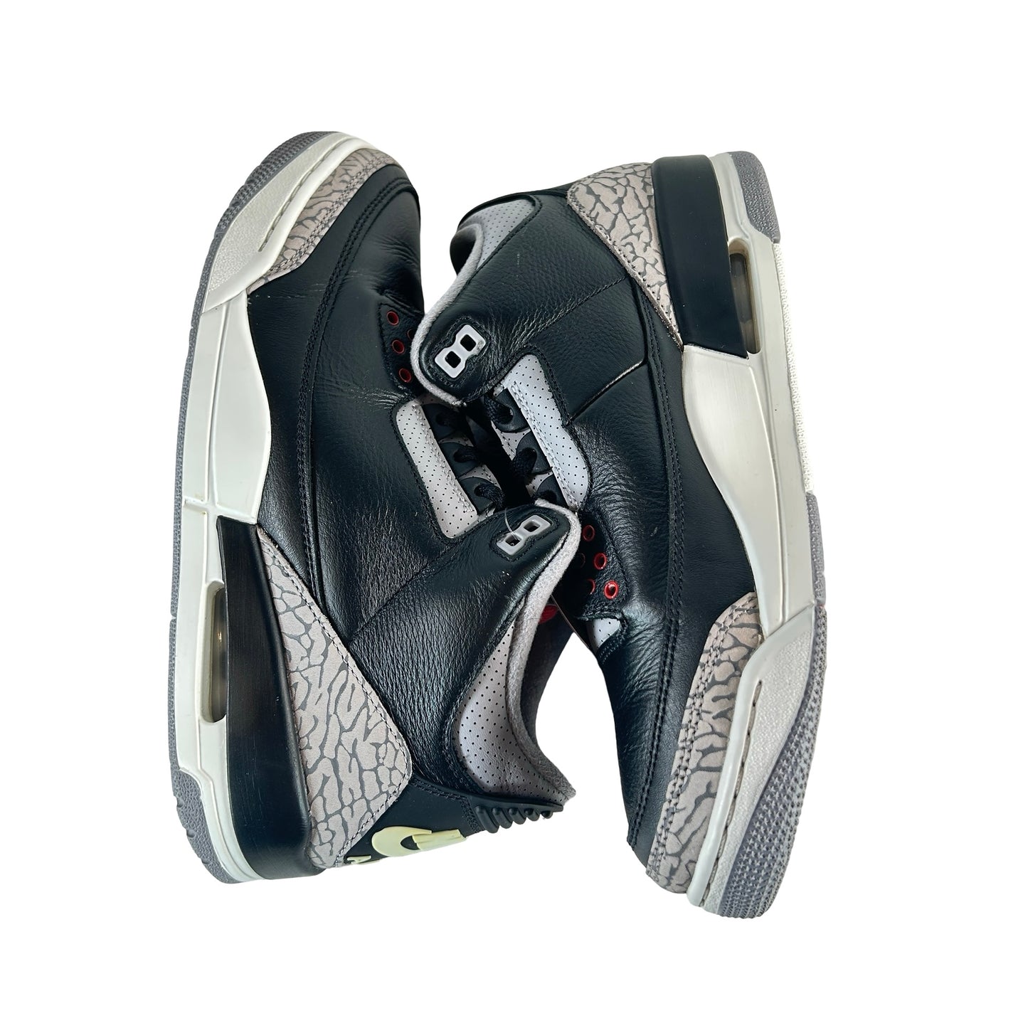 DN3707 010 Jordan 3 Retro Black Cement Reimagined (2024) [USED] - 9.5 M (Used22)