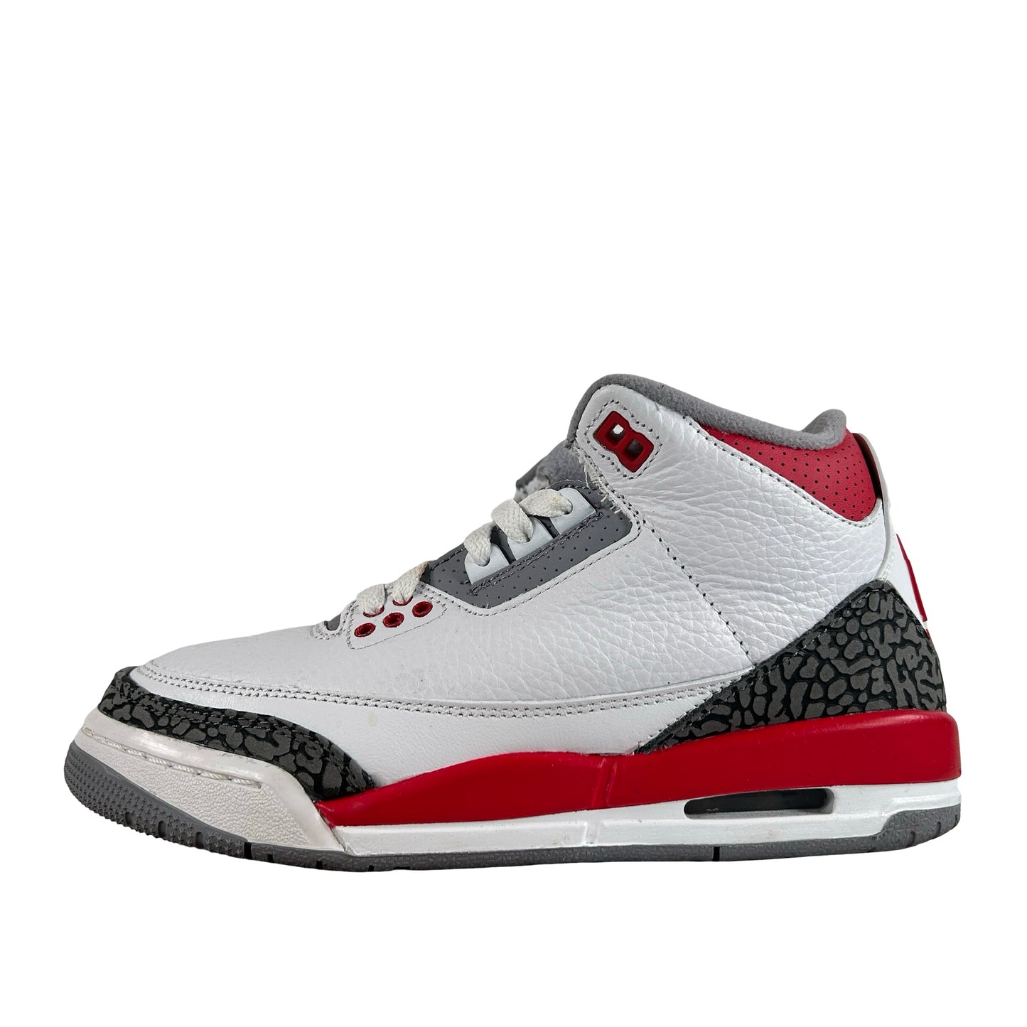 DM0967 160 Jordan 3 Retro Fire Red (2022) (GS) [USED] - 5 Y (Used)