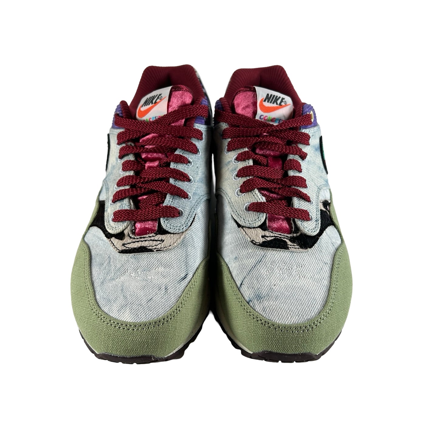 DN1803 300 Nike Air Max 1 Concepts Denim Olive Canvas [USED] - 8.5 M (Used2)