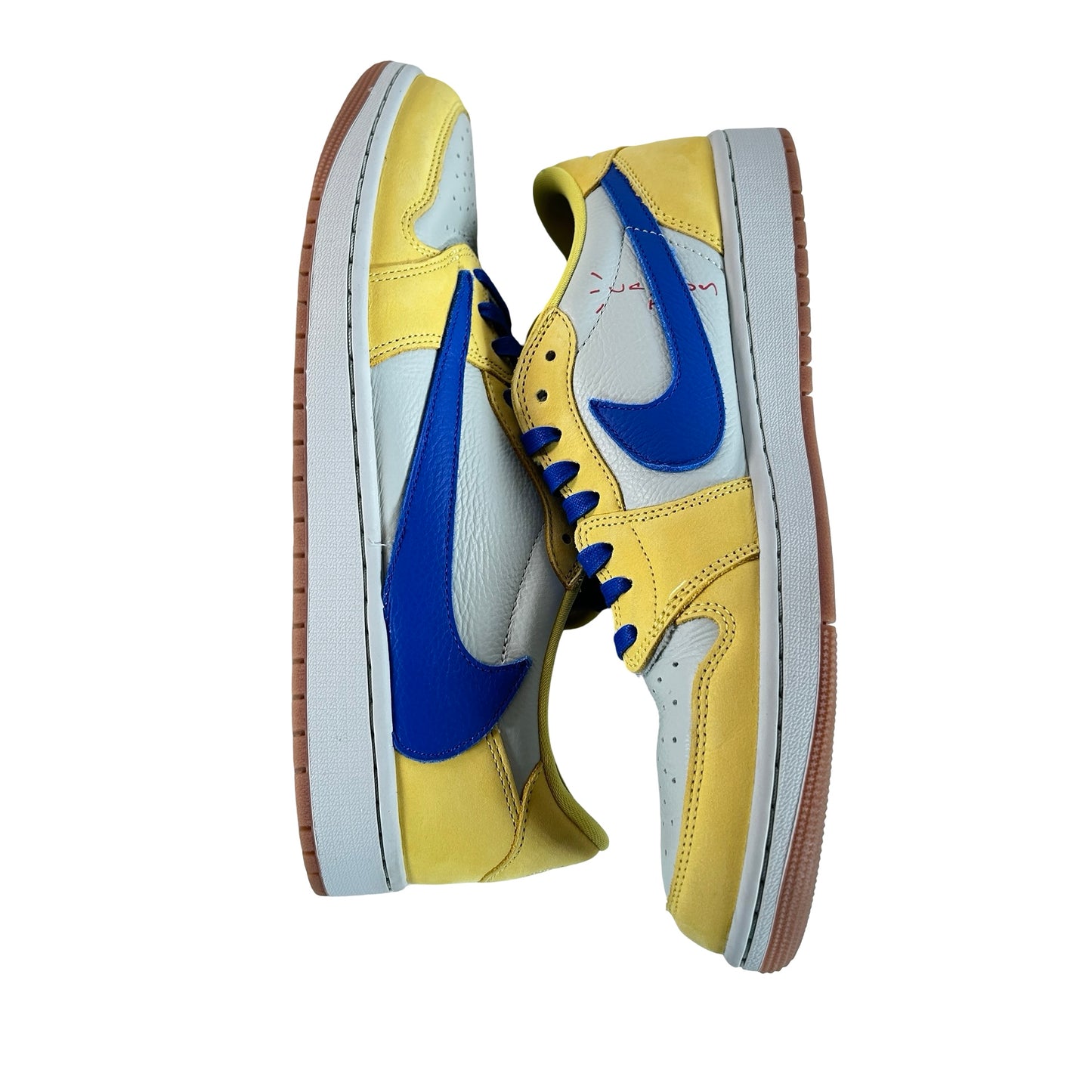 DZ4137 700 Jordan 1 Retro Low OG SP Travis Scott Canary (Women's) [USED] - 13.5 W (Used4)