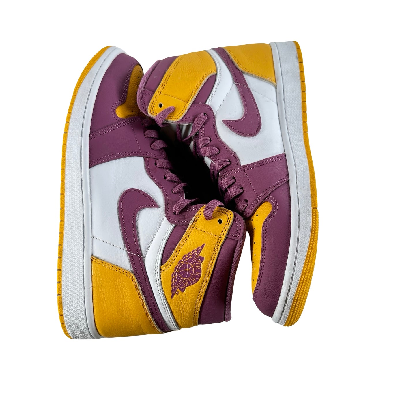 555088 706 Jordan 1 Retro High OG Brotherhood [USED] - 10 M (Used)
