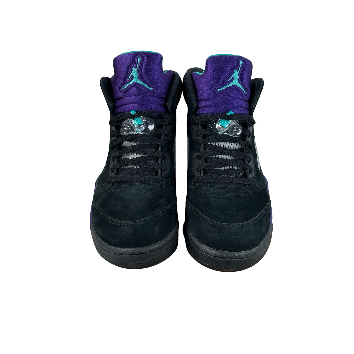 136027 007 Air Jordan 5 Retro Black Grape (2013) - 11.5 M (Yellowing Soles)