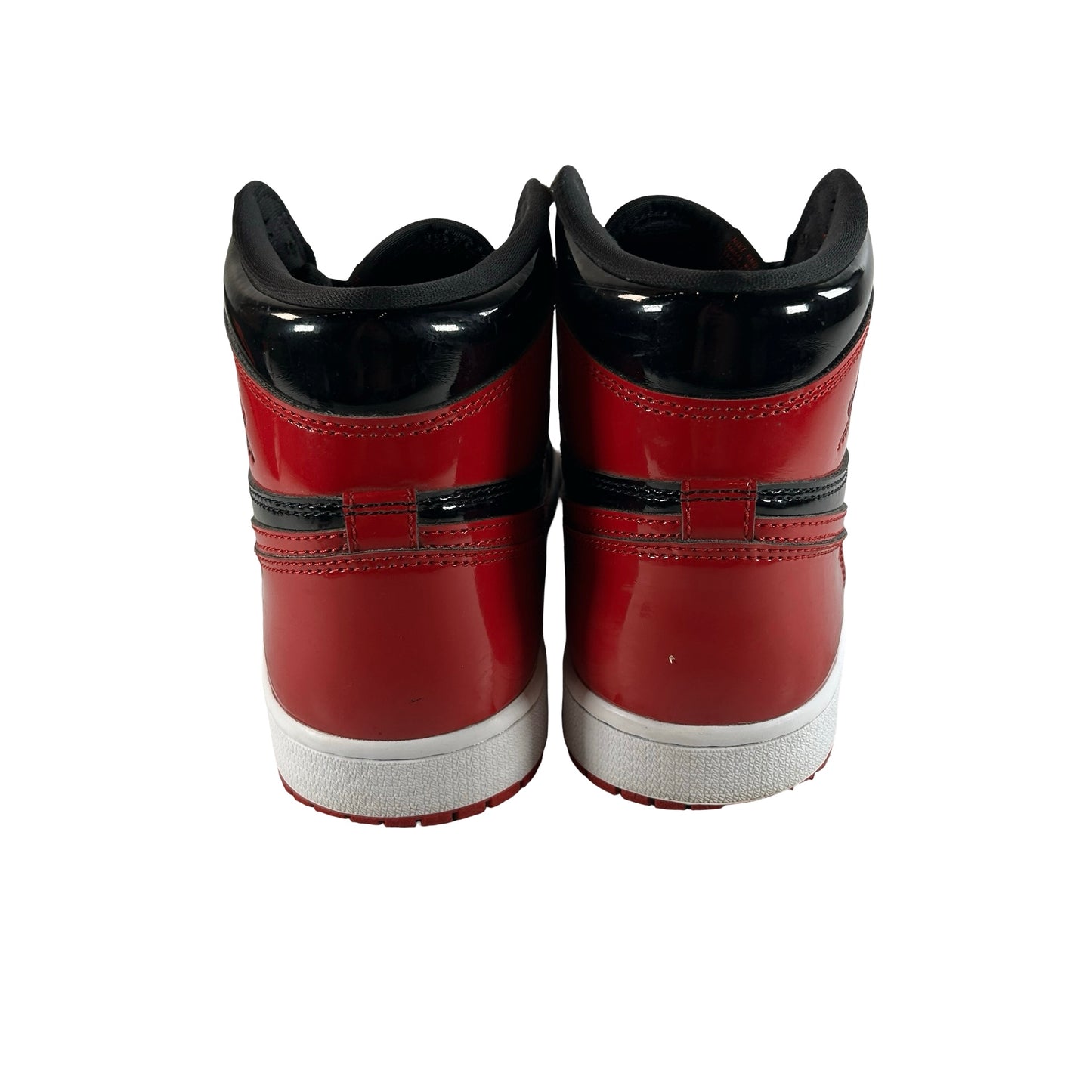 555088 063 Jordan 1 Retro High OG Patent Bred [USED] - 9.5 M (Used10)
