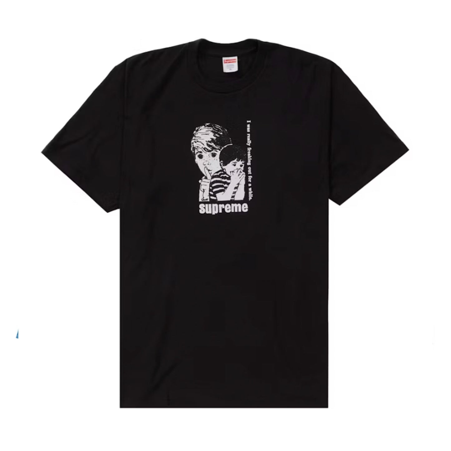 Supreme Freaking Out Tee Black [USED] - S (Used)