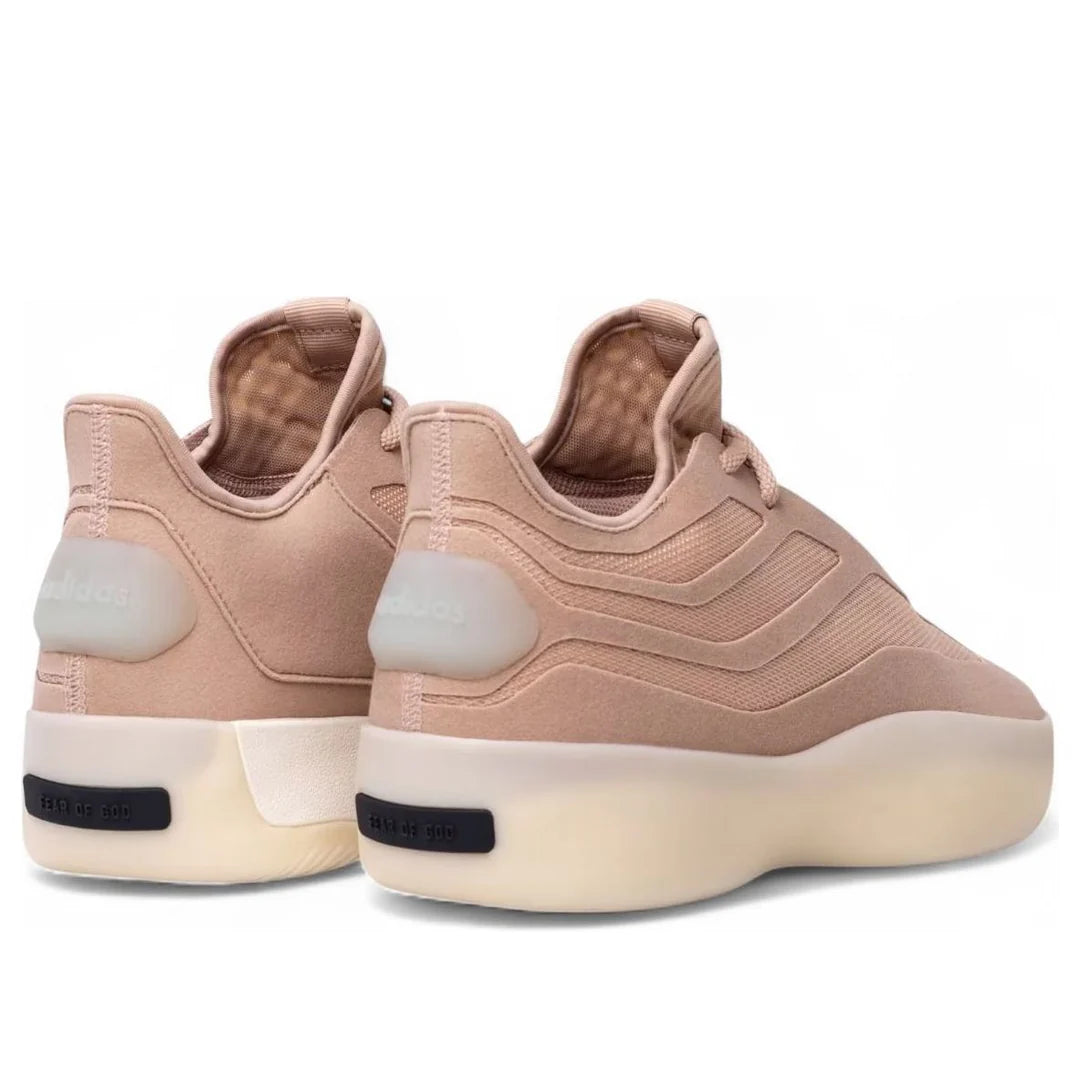 JS0978 adidas Fear of God Athletics II Basketball Low Ash Pearl