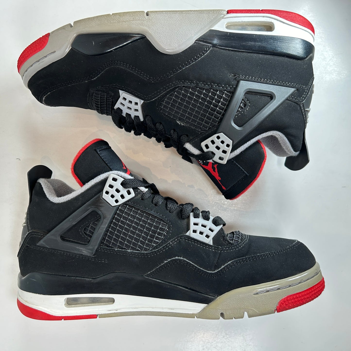 308497 060 Jordan 4 Retro Bred (2019) [USED] - 7.5 M (Used) (No Box)
