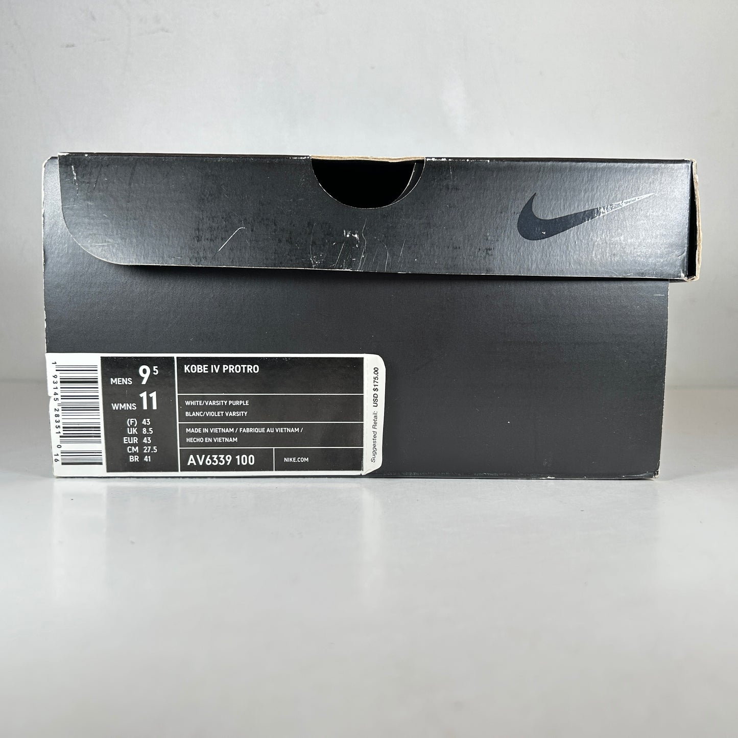 AV6339 100 Nike Kobe 4 Protro Draft Day Hornets [USED] - 9.5 M (Used)