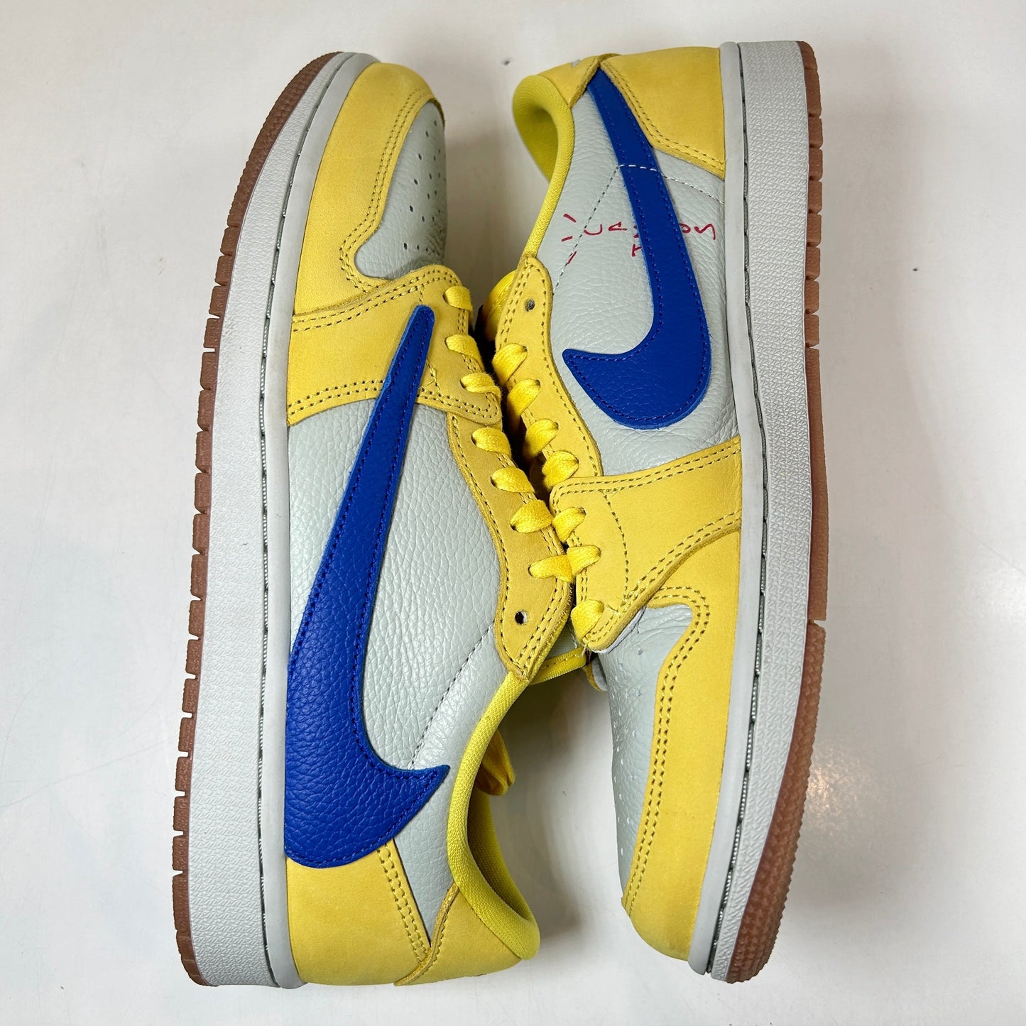 DZ4137 700 Jordan 1 Retro Low OG SP Travis Scott Canary (Women's) [USED] - 10 W (VNDS)