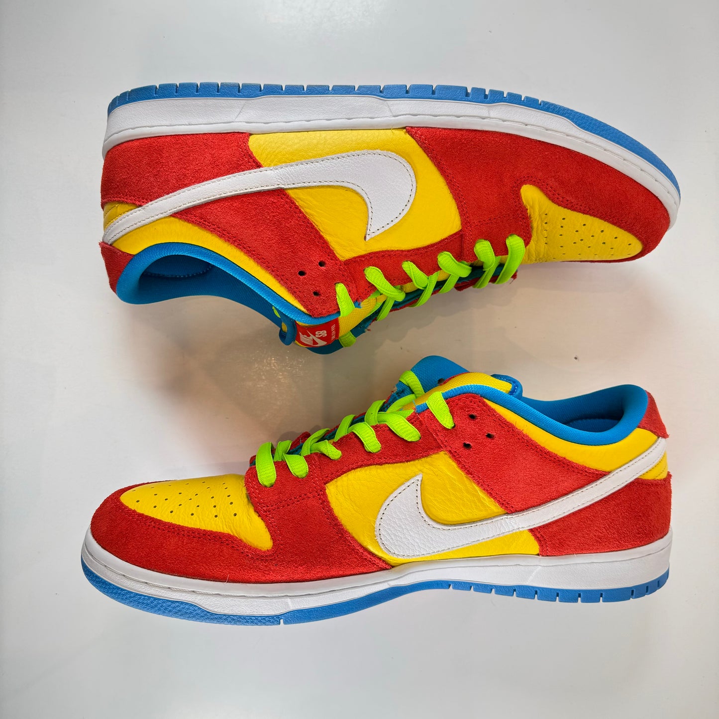 BQ6817 602 Nike SB Dunk Low Pro Bart Simpson [USED] - 14 M (Used)