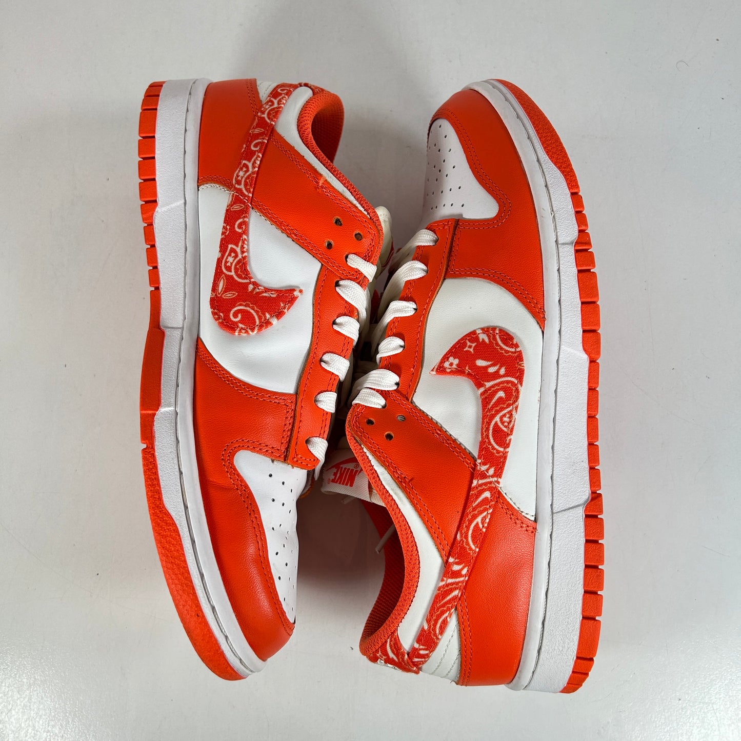 DH4401 103 Nike Dunk Low Essential Paisley Pack Orange (W) [USED] - 10 W (Used)