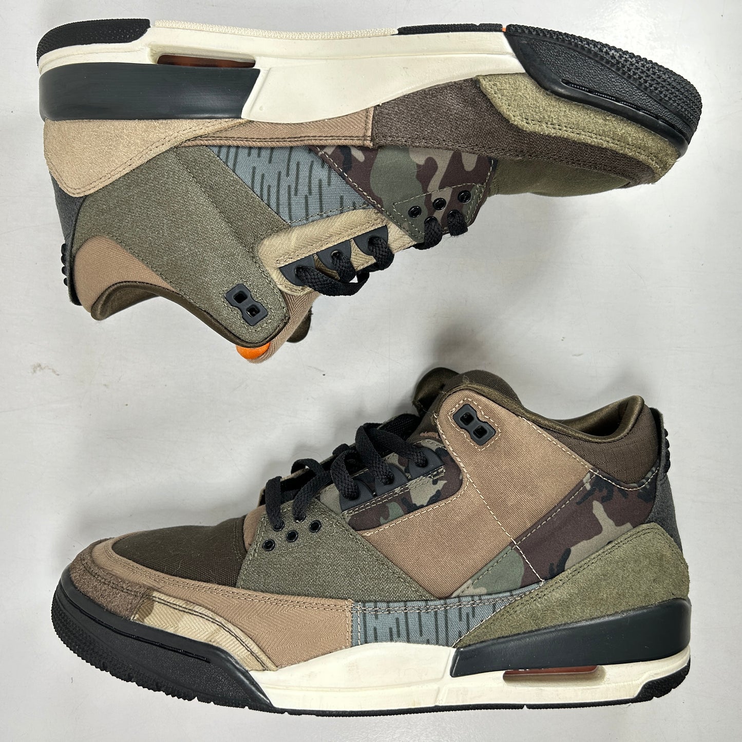 DO1830 200 Jordan 3 Retro Patchwork Camo [USED] - 11 M (Used)