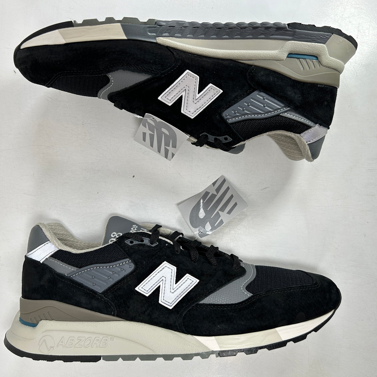 U998BL New Balance 998 MiUSA Black Silver [USED] - 11 M (VNDS)