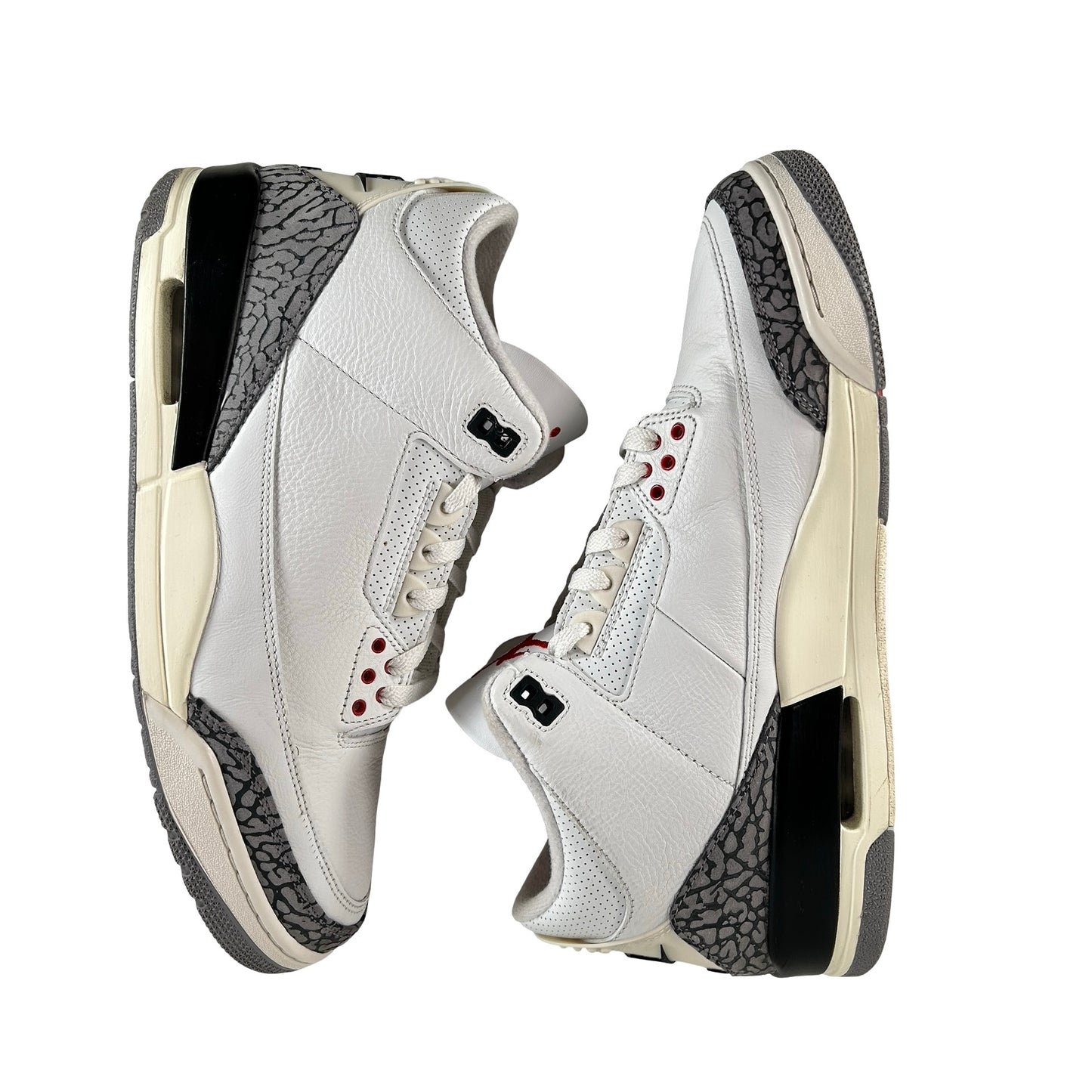 DN3707 100 Jordan 3 Retro White Cement Reimagined [USED] - 11.5 M (Used14)
