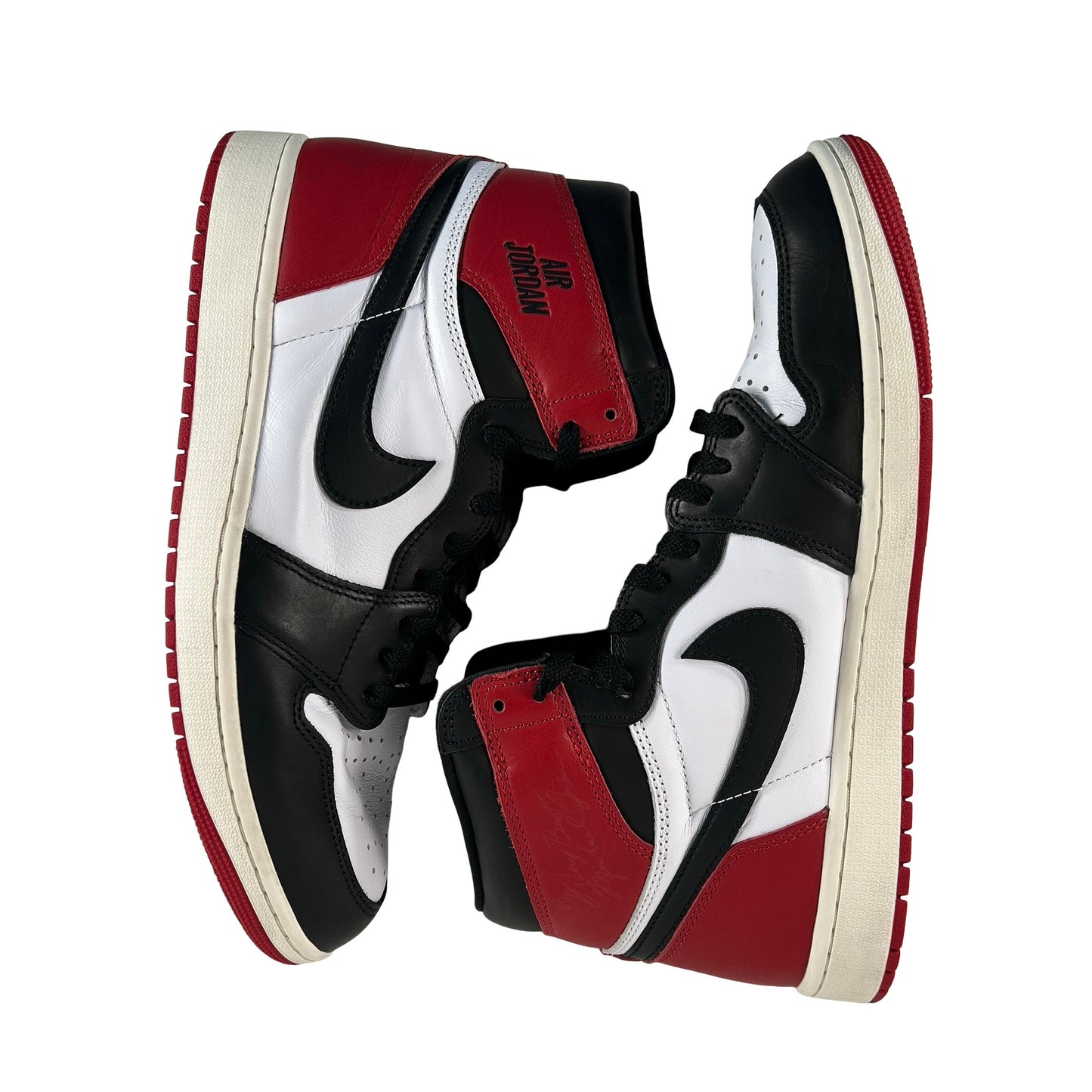 DZ5485 106 Jordan 1 Retro High OG Black Toe Reimagined [USED] - 12 M (Used) (No Box)