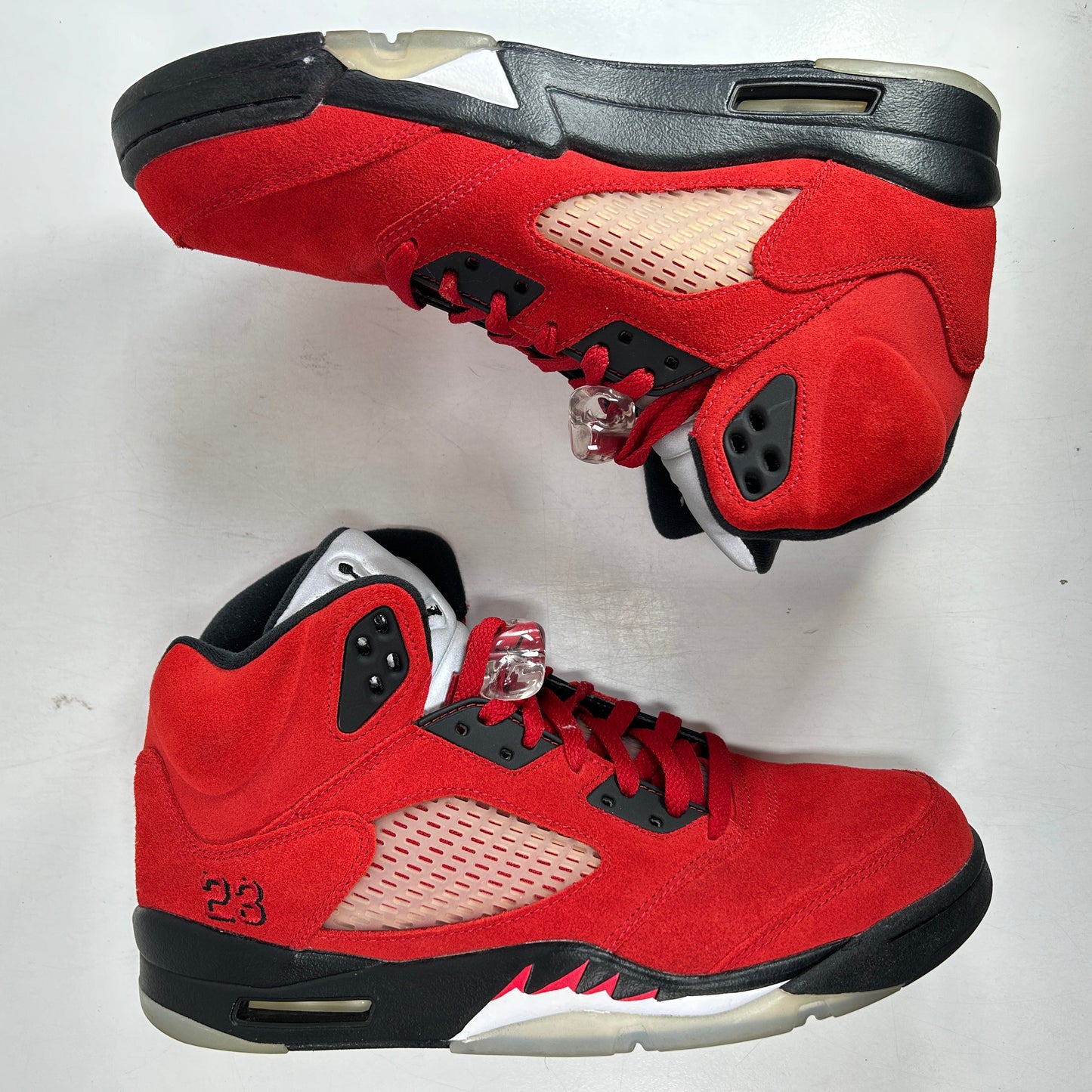 DD0587 600 Jordan 5 Raging Bull Red (2021) [USED] - 10 M (Used) (No Box)