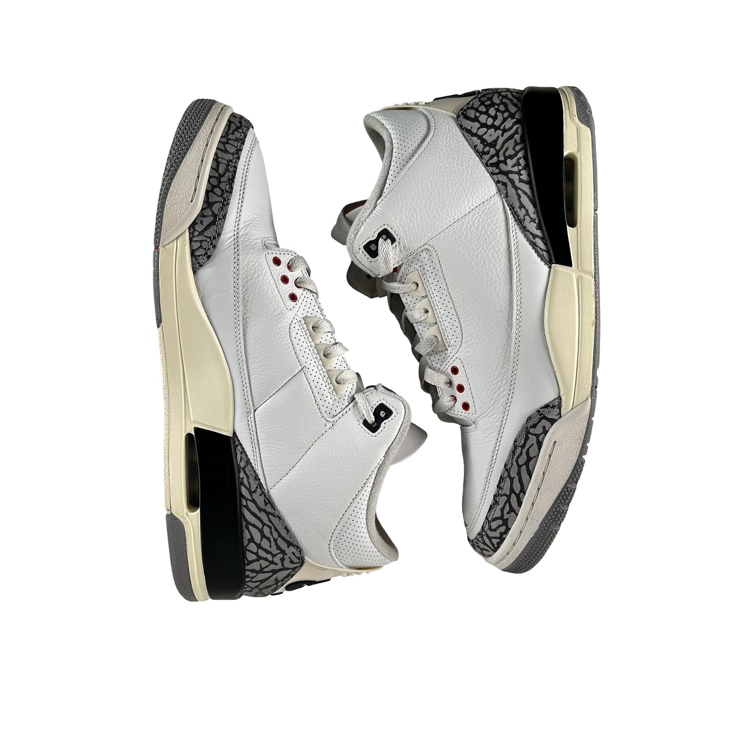 DN3707 100 Jordan 3 Retro White Cement Reimagined [USED] - 11.5 M (Used16)