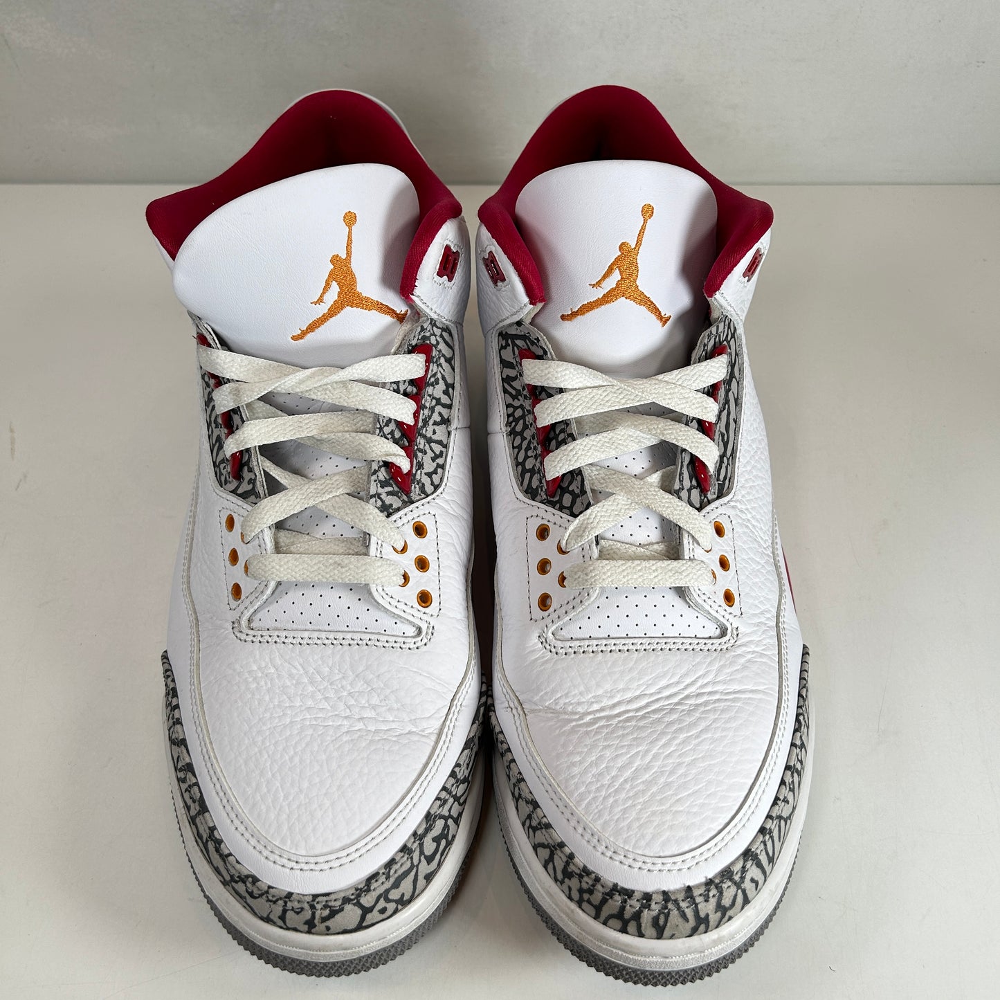 CT8532 126 Jordan 3 Retro Cardinal Red [USED] - 12 M (Used2)