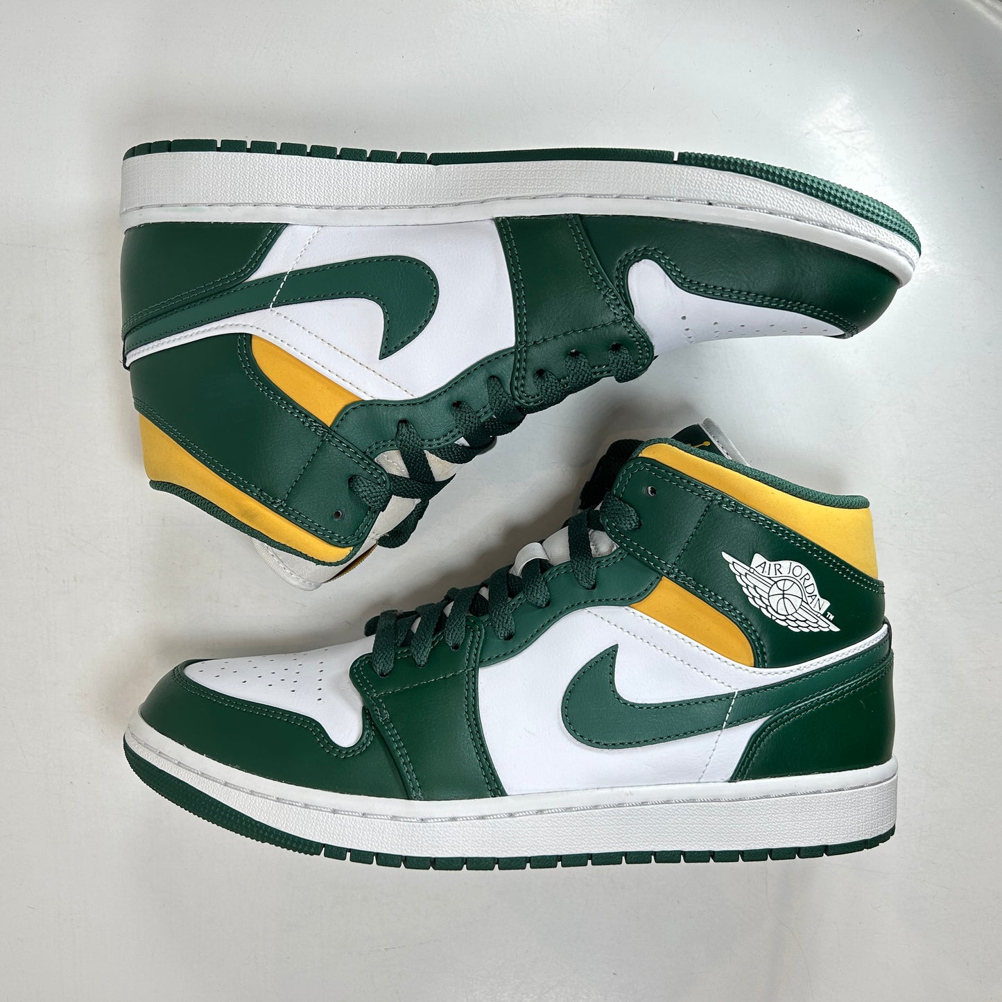 554724 371 Jordan 1 Mid Sonics (2021) [USED] - 10.5 M (Used)