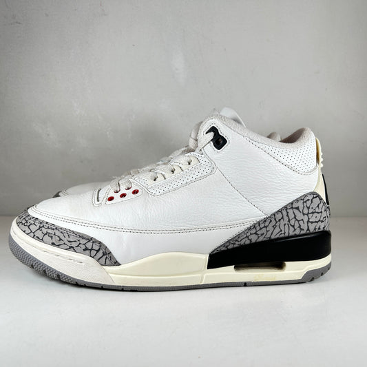 DN3707 100 Jordan 3 Retro White Cement Reimagined [USED] - 8.5 M (Used4)