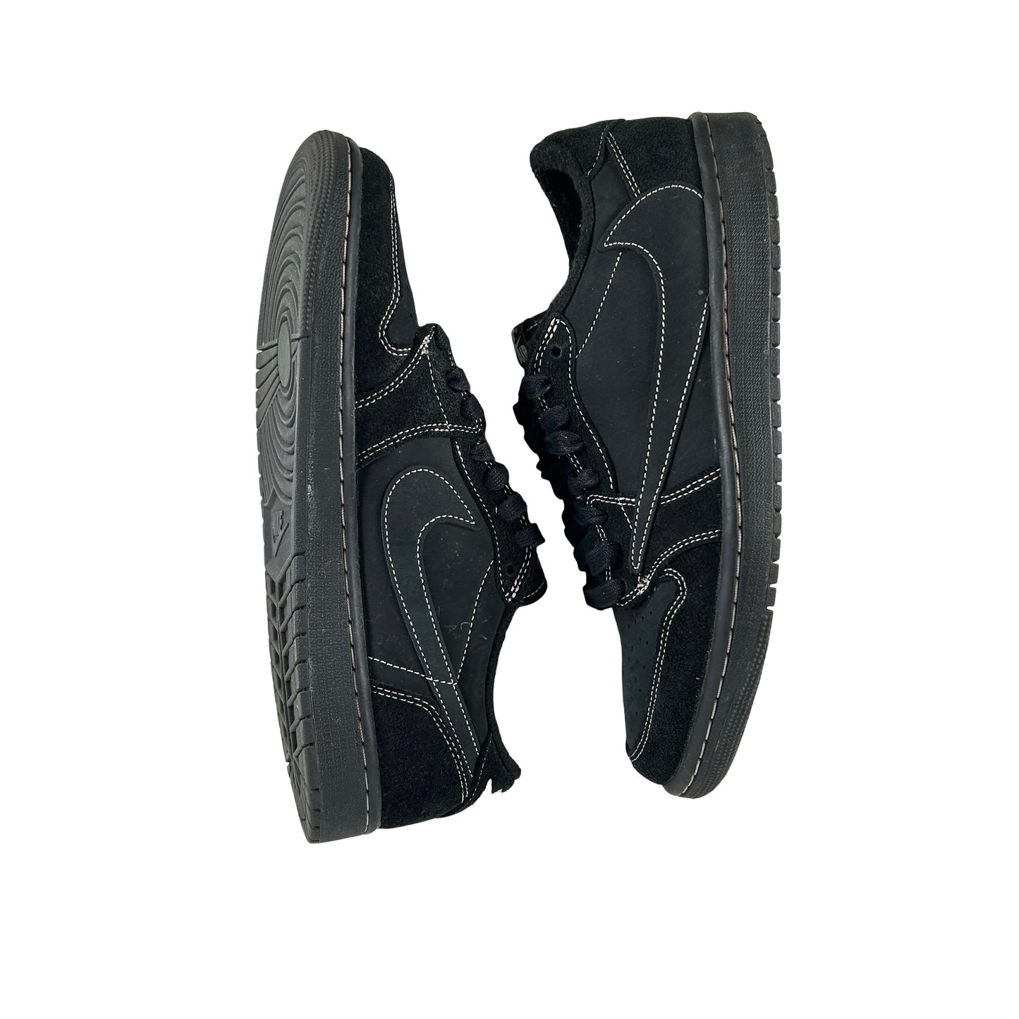 DM7866 001 Jordan 1 Retro Low OG Travis Scott Black Phantom [USED] - 10 M (Used12) (No Sleeve)