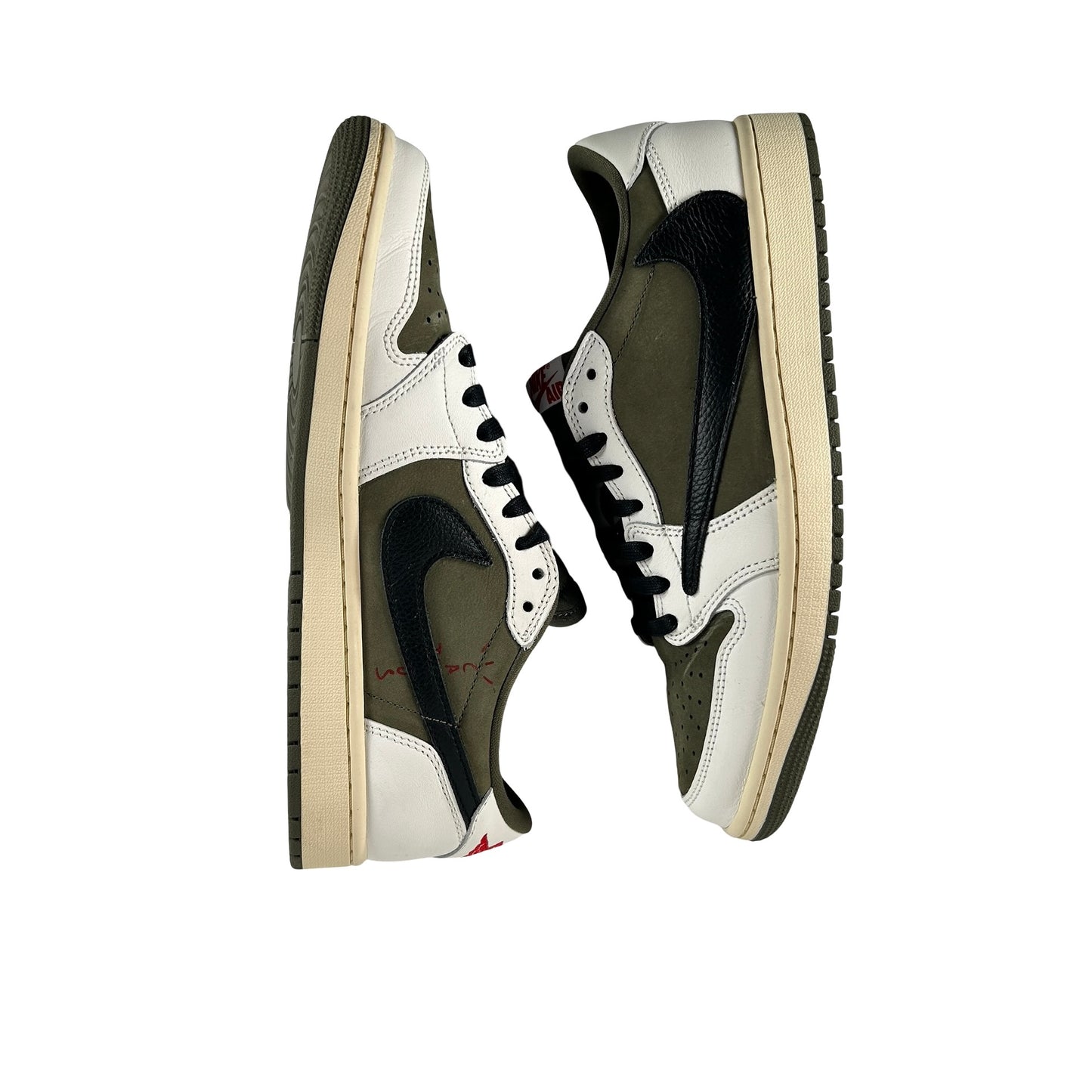 DM7866 200 Jordan 1 Retro Low OG SP Travis Scott Medium Olive [USED] - 9.5 M (Used4)