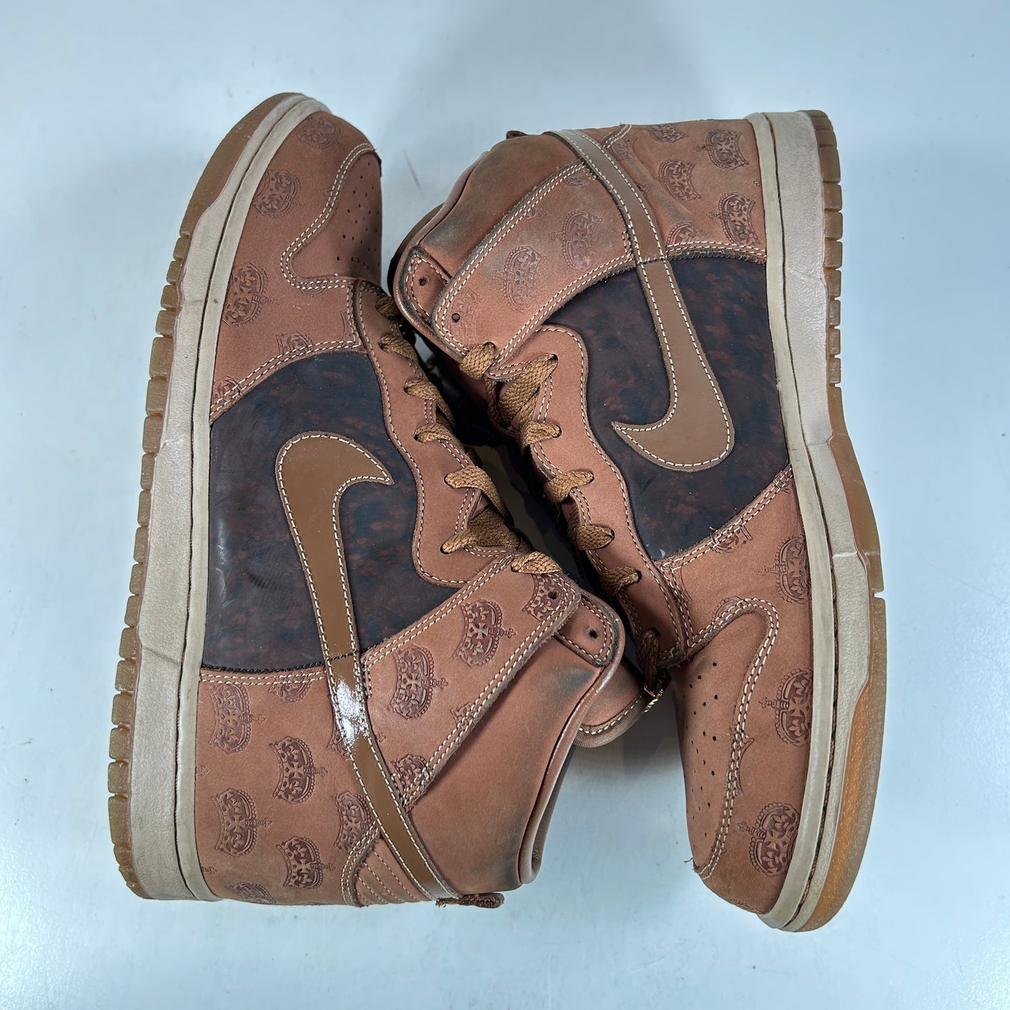 314263 221 Nike Dunk High Mighty Crown Bison [USED] - 11 M (Used) (No Box)