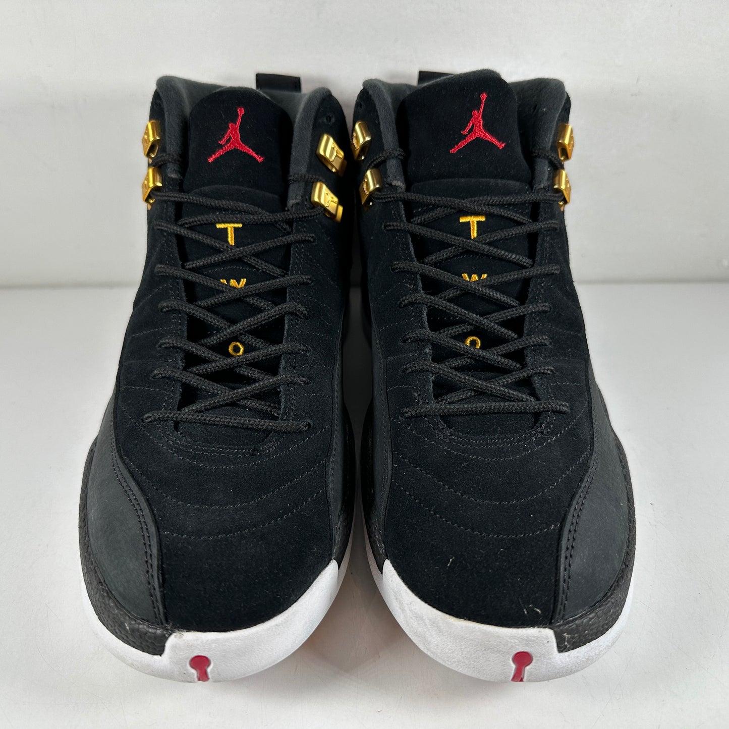 130690 017 Jordan 12 Retro Reverse Taxi [USED] - 11 M (Used) (Replace Box)