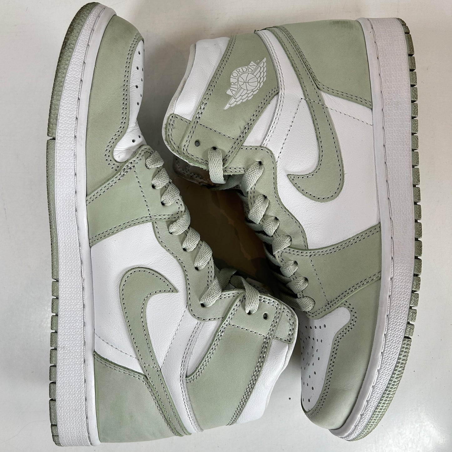 CD0461 002 Jordan 1 High OG Seafoam [USED] - 11 W (Used) (Replace Box)