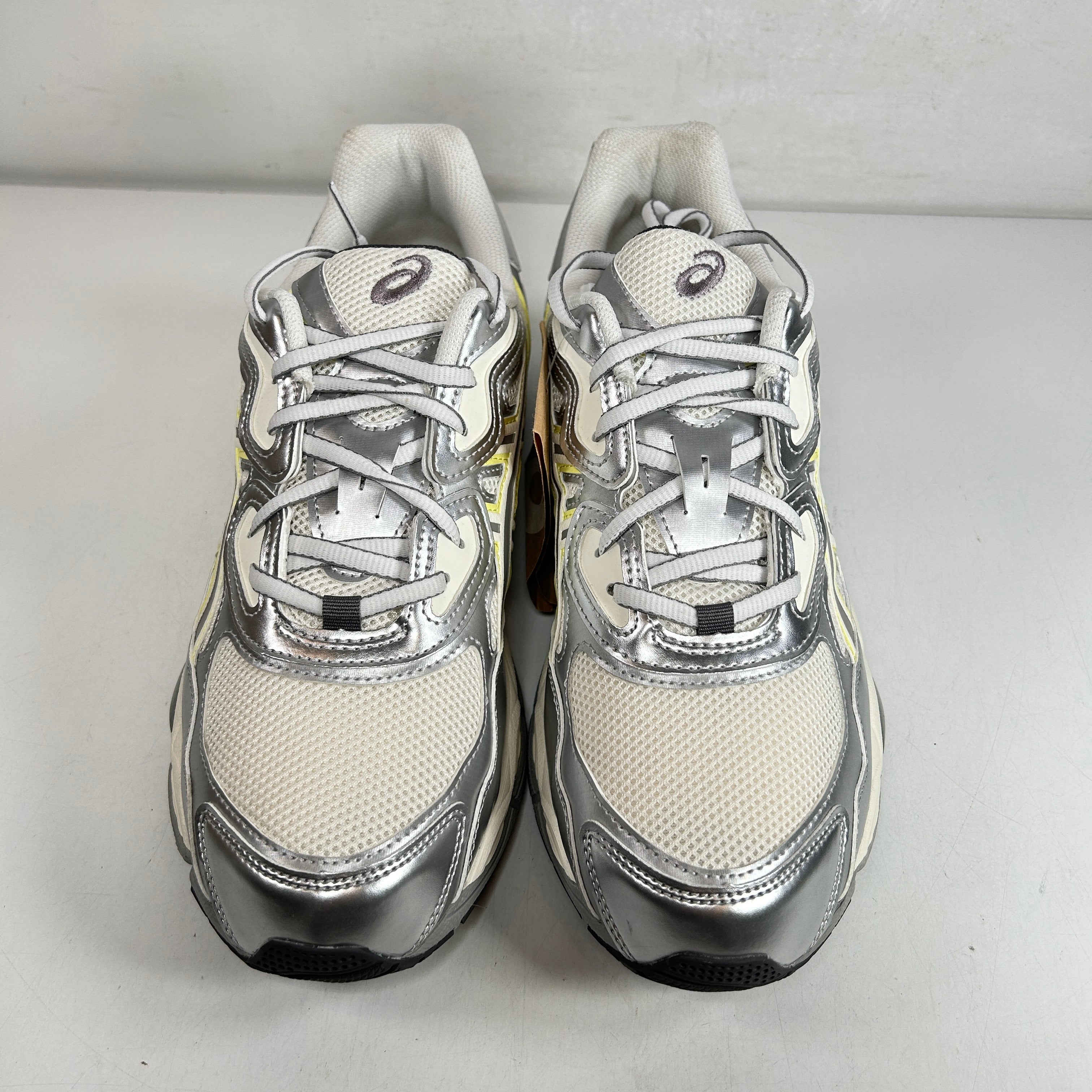 1202A498 100 ASICS Gel-NYC EMMI White Huddle Yellow (Women's