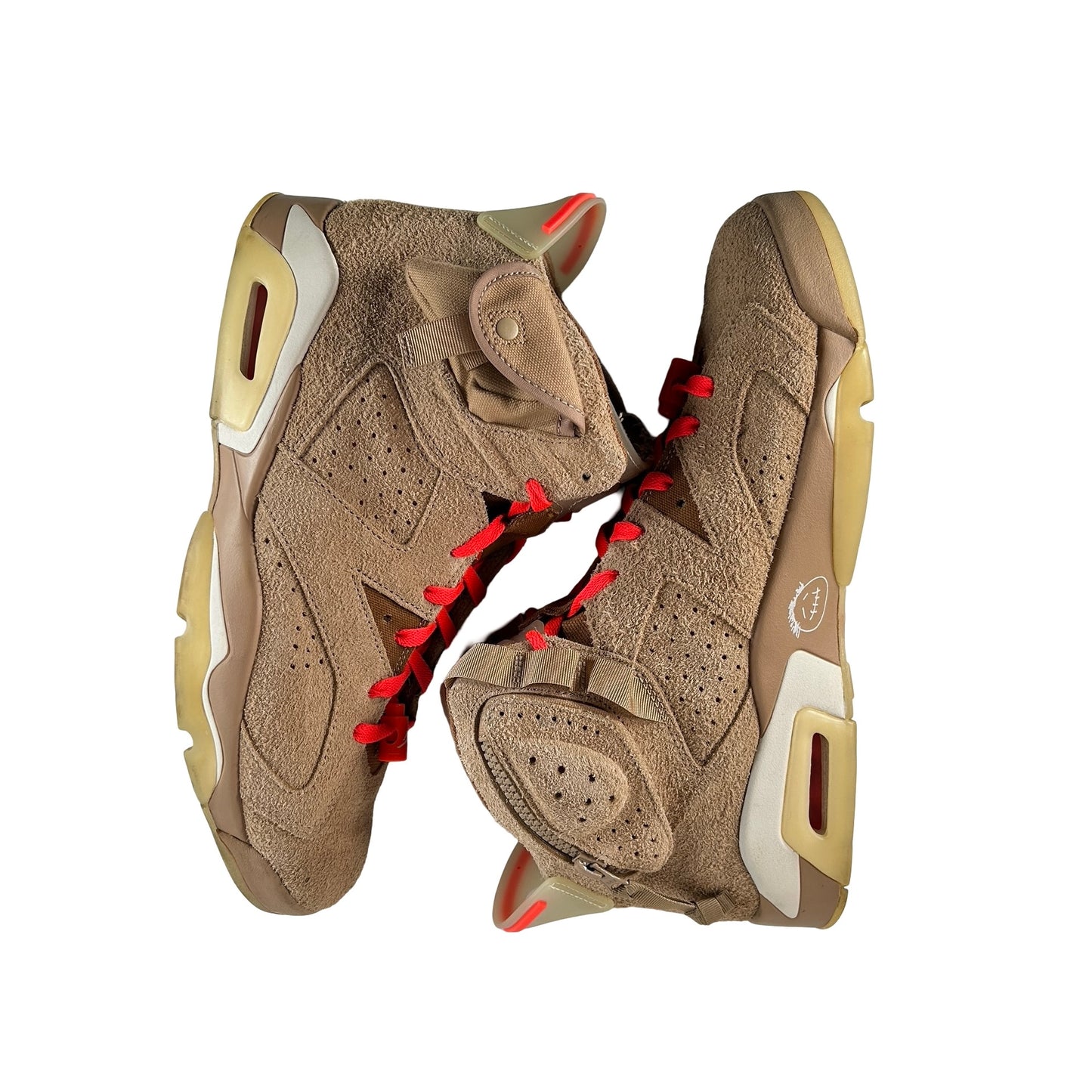 DH0690 200 Jordan 6 Retro Travis Scott British Khaki [USED] - 12 M (Used2)