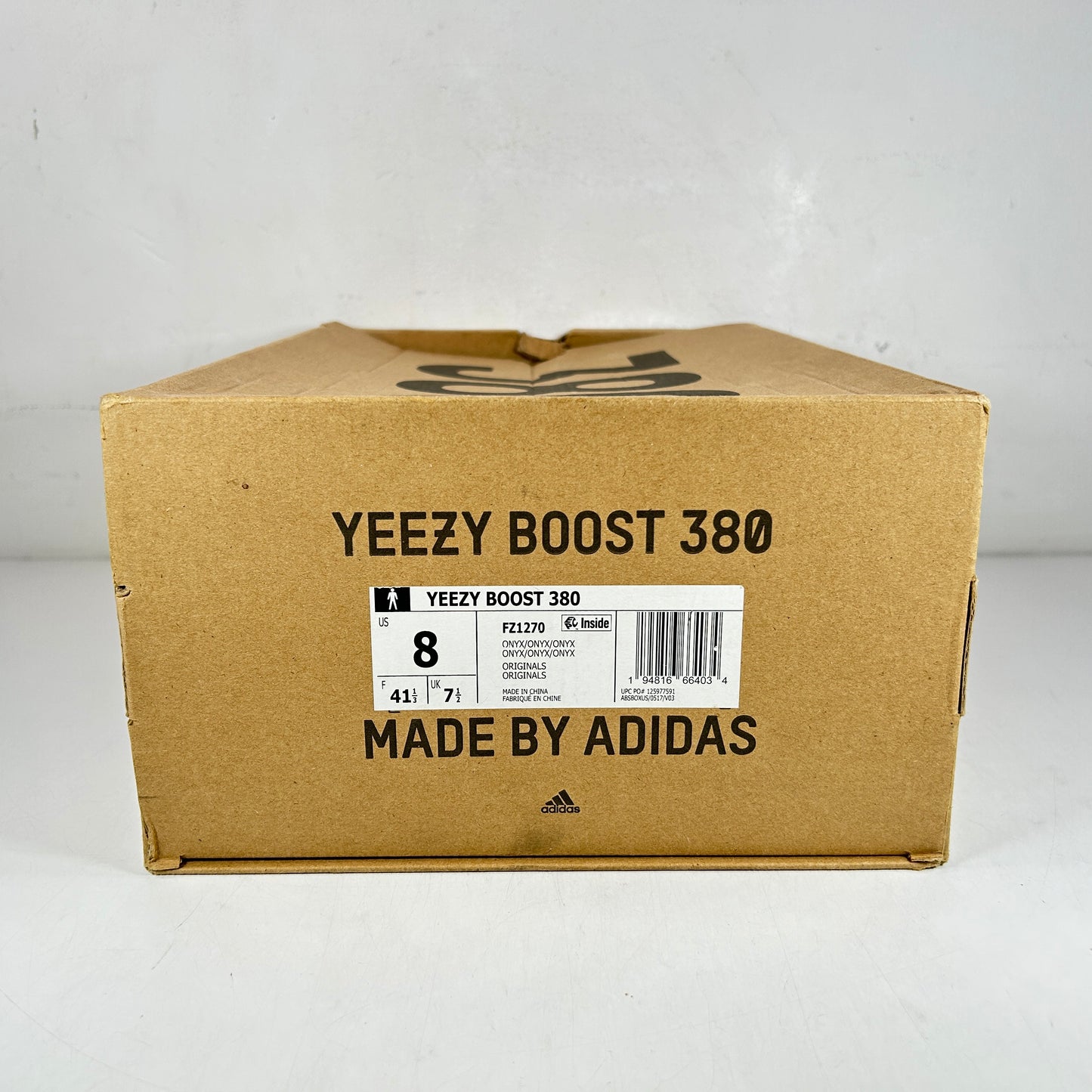 FZ1270 adidas Yeezy Boost 380 Onyx [USED] - 8 M (Used)