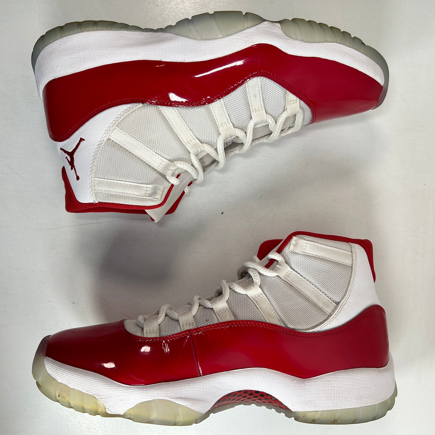 CT8012 116 Jordan 11 Retro Cherry (2022) [USED] - 12 M (Used) (No Box)