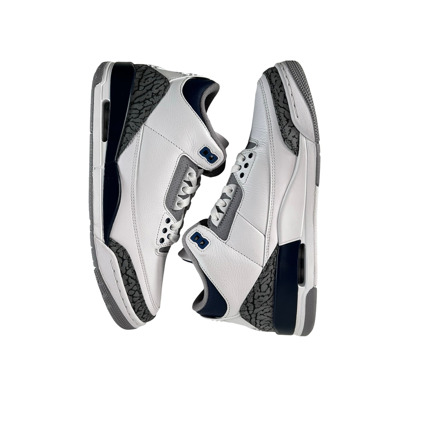 CT8532 140 Jordan 3 Retro Azul marino medianoche