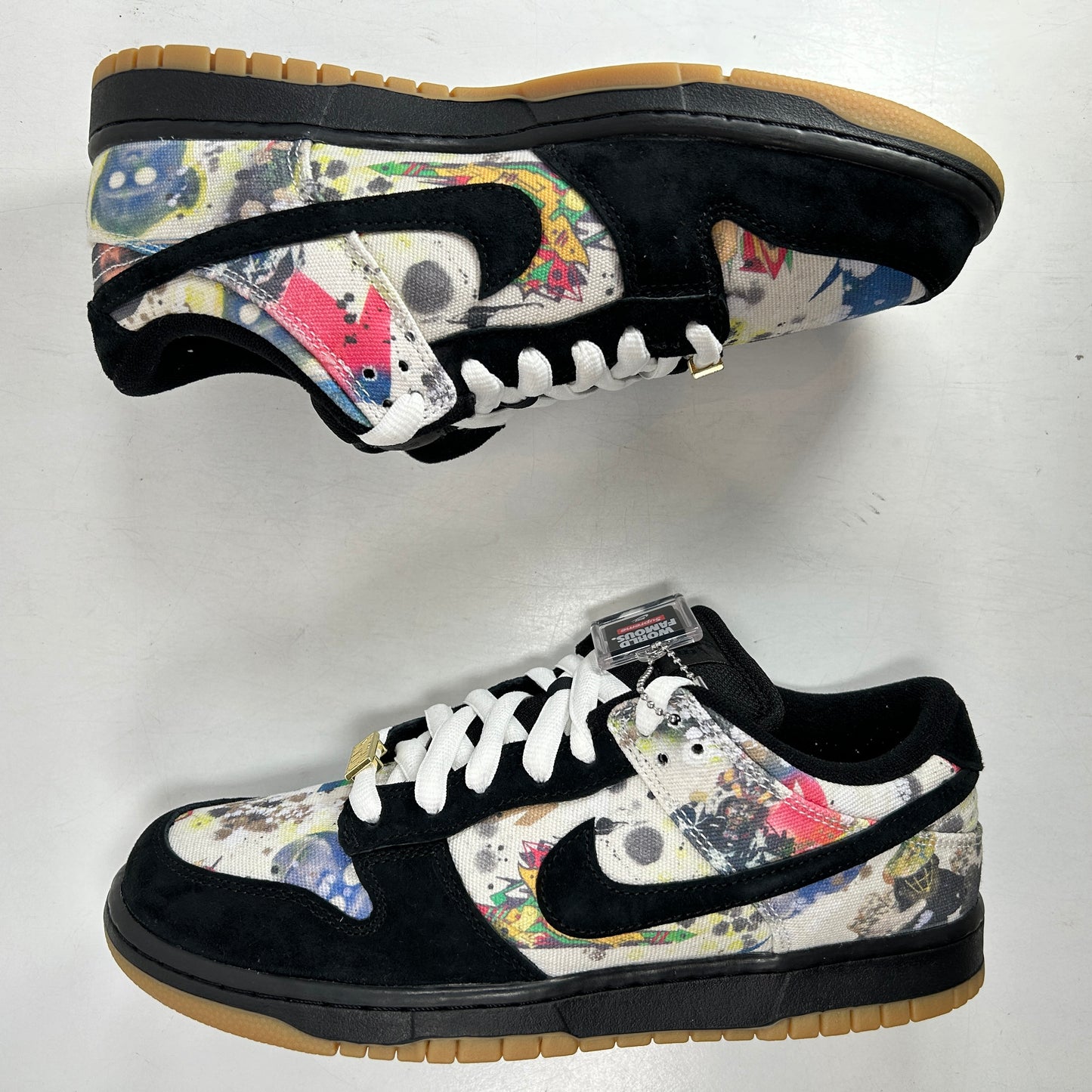 FD8778 001 Nike SB Dunk Low Supreme Rammellzee [USED] - 9 M (VNDS)